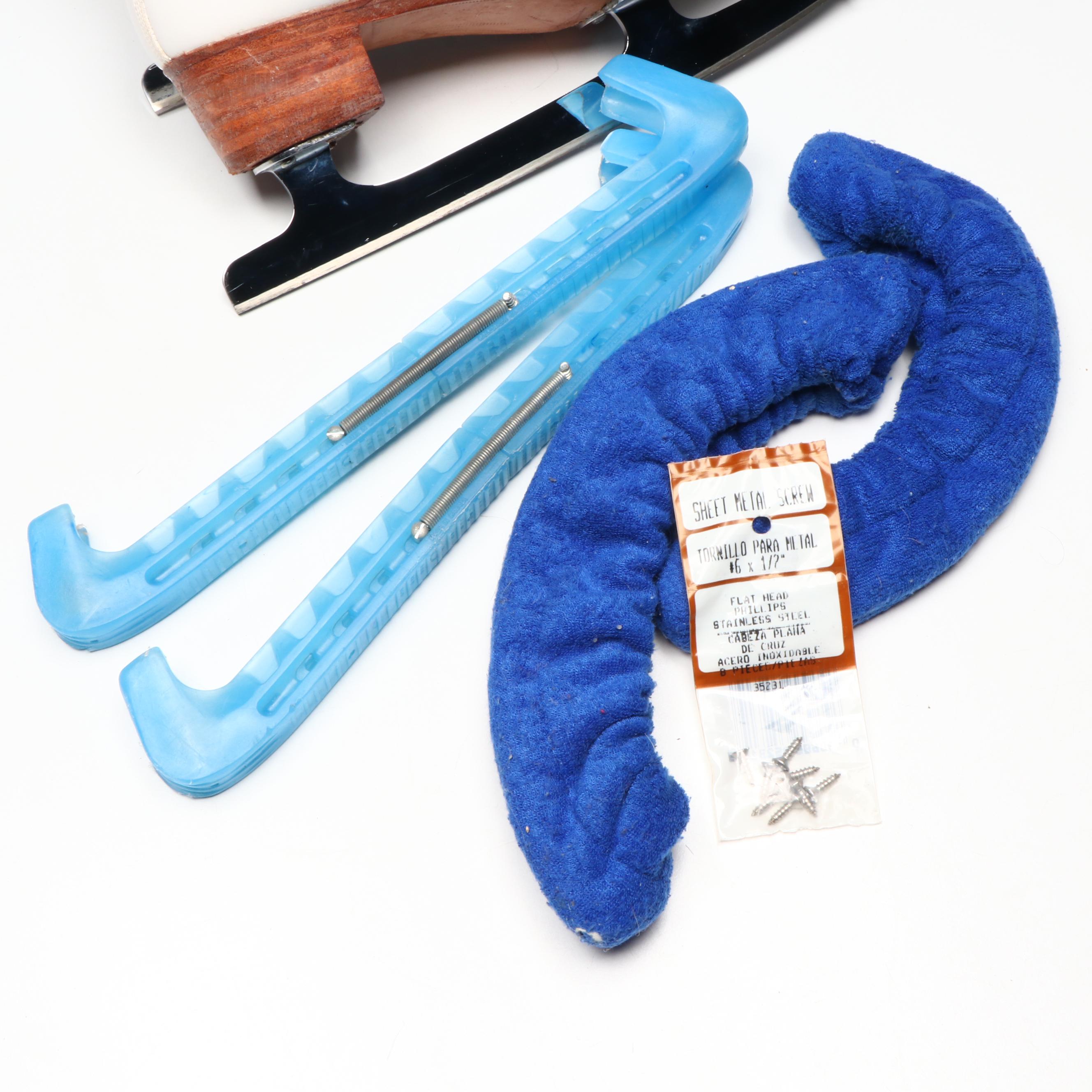 Klingbeil Figure Skating Boots with John Wilson Pattern 99 Blades