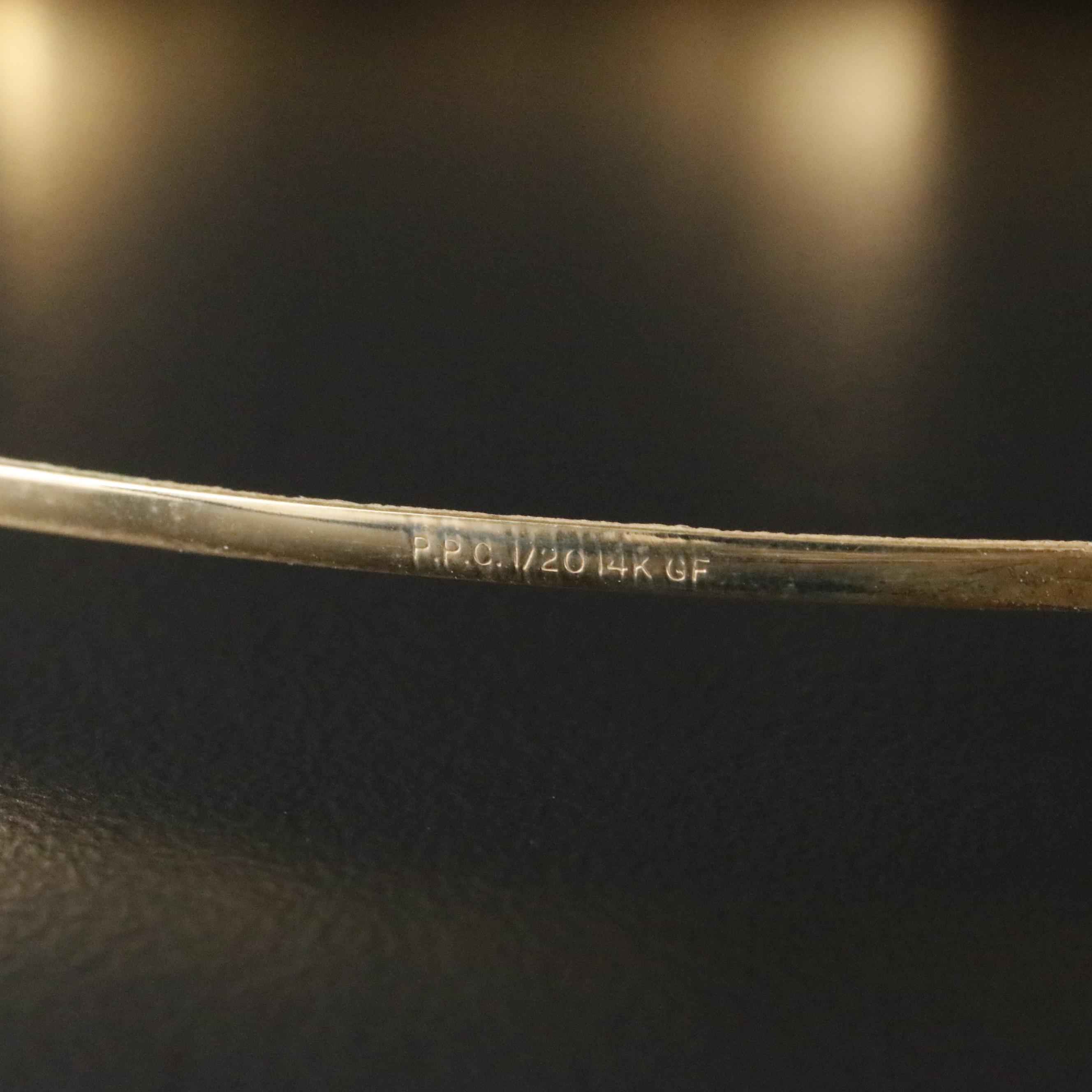 Vintage Gold-Filled Bangle