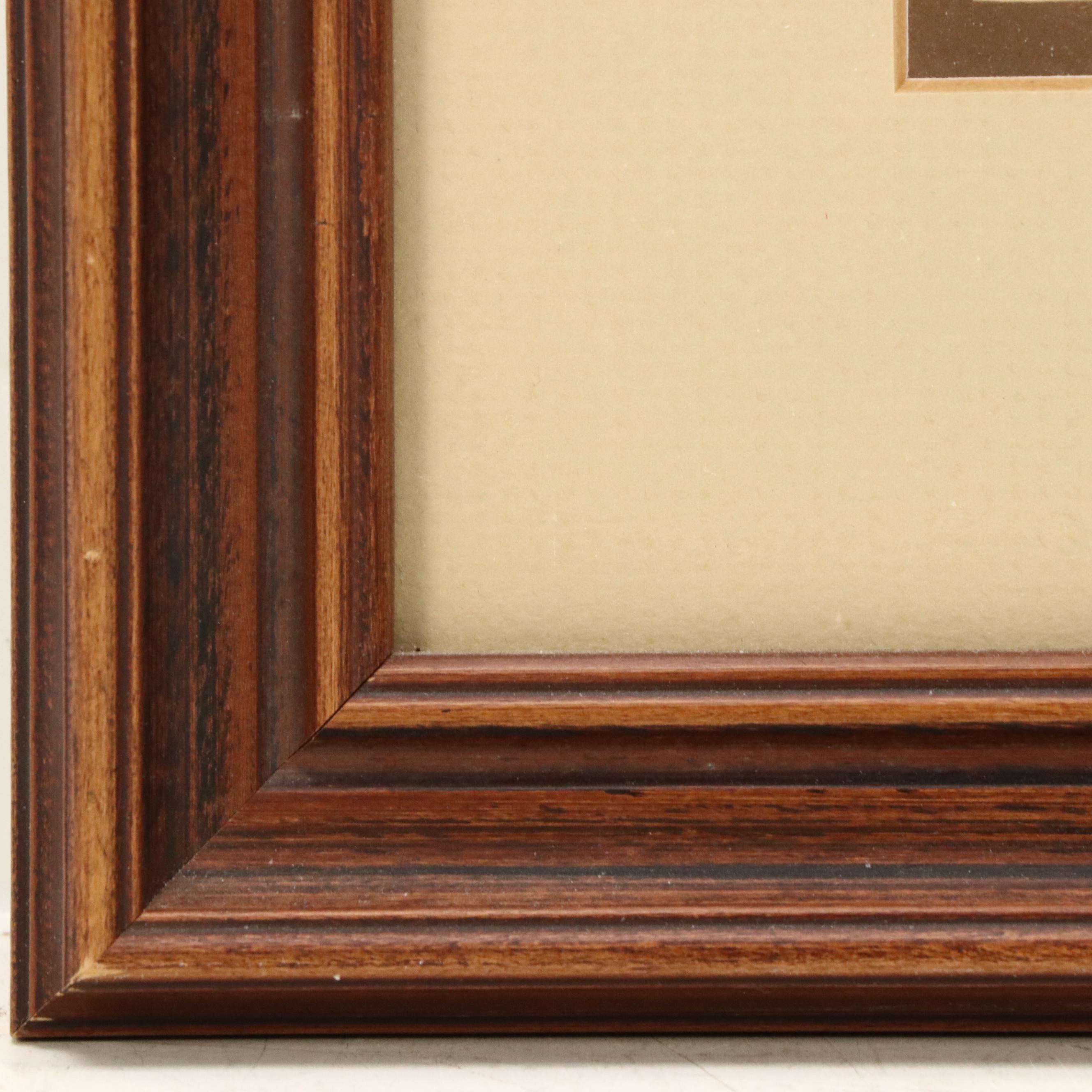 John A. Ruthven Offset Lithograph "Cardinals," Late 20th Century