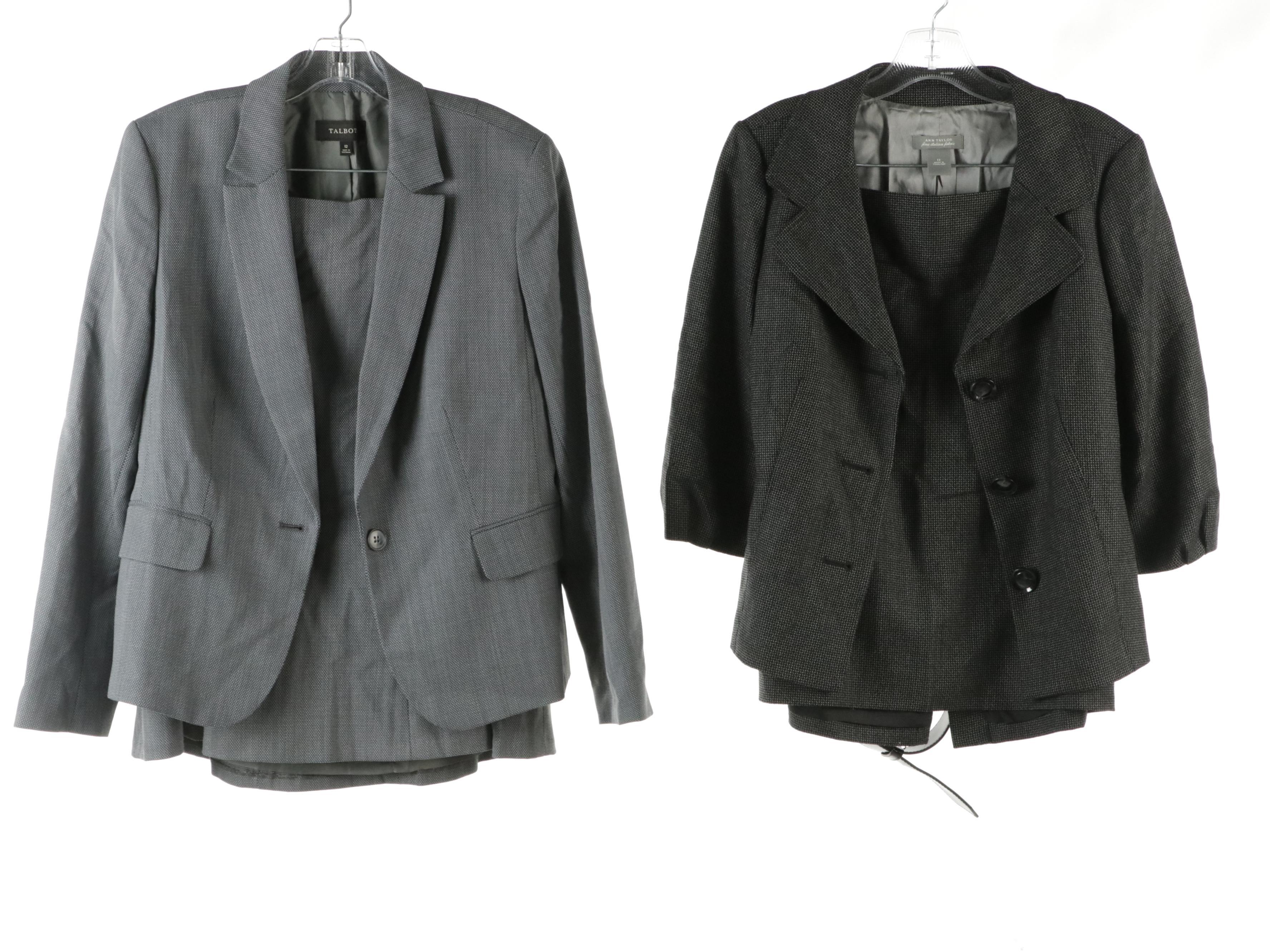 Wool Blend Pantsuit and Two-Piece Skirt Set by Jones New York & Ann Taylor