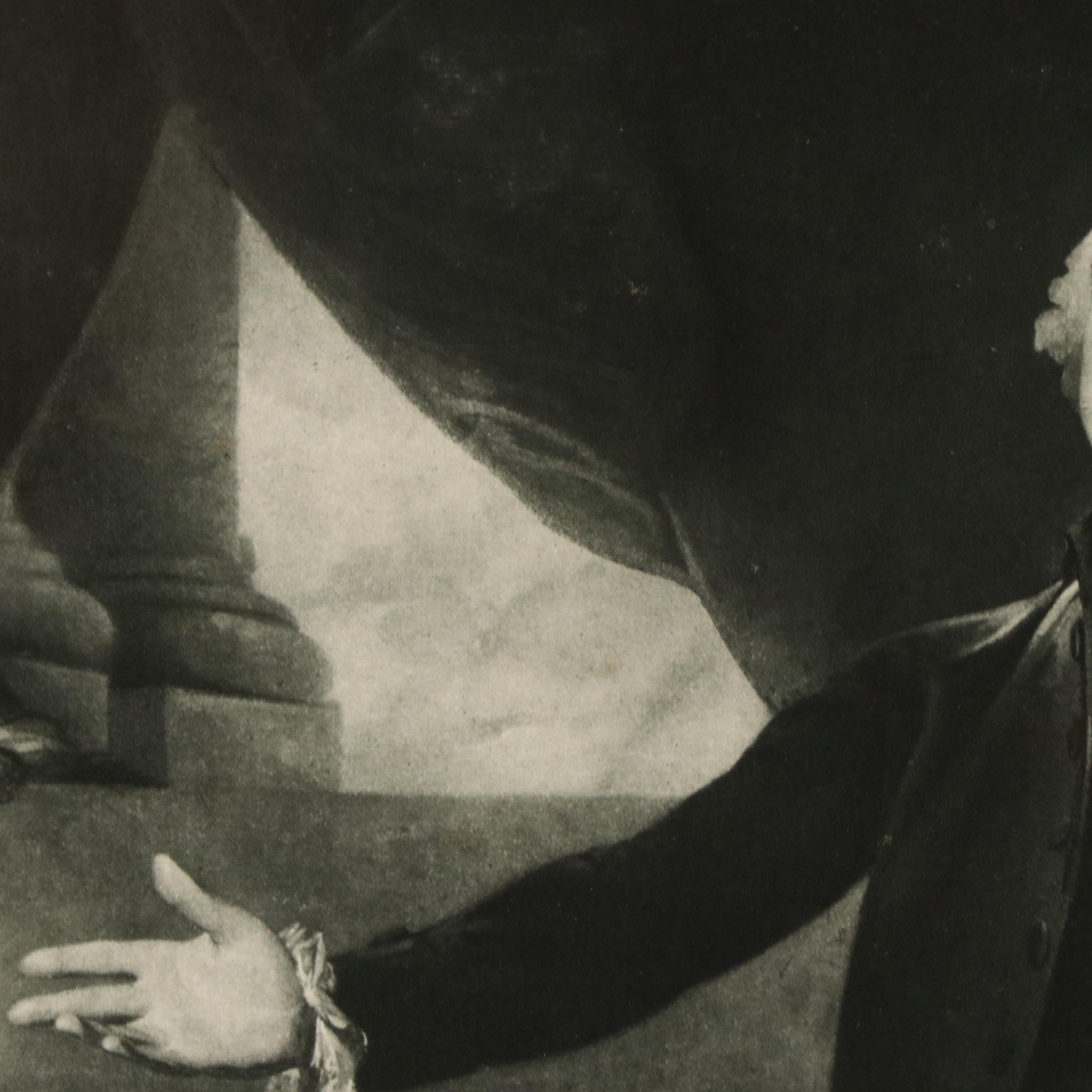 Photogravure Portrait of George Washington After Gilbert Stuart, 1901