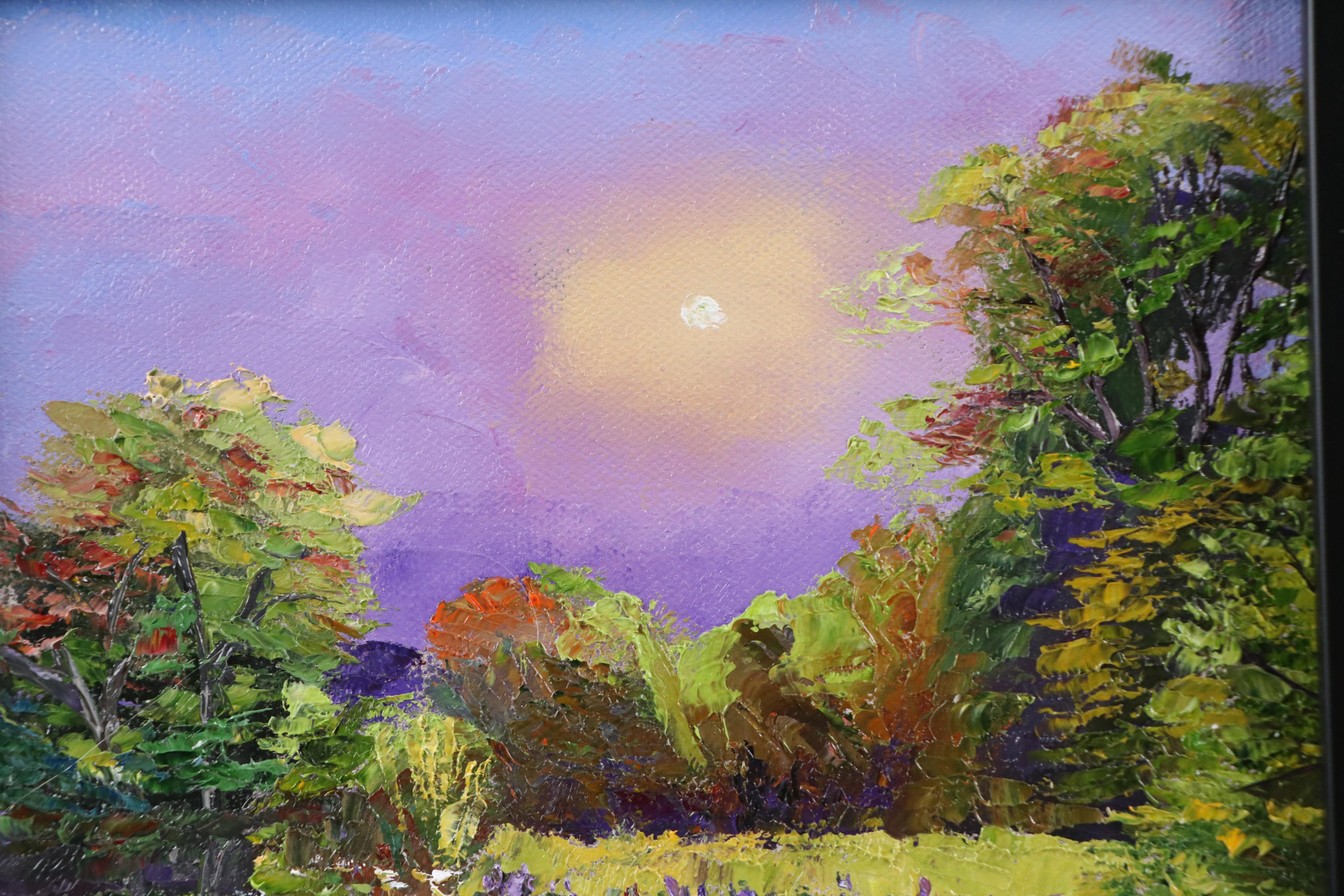 James Baldoumas Landscape Oil Painting "Summer Brook," 2025