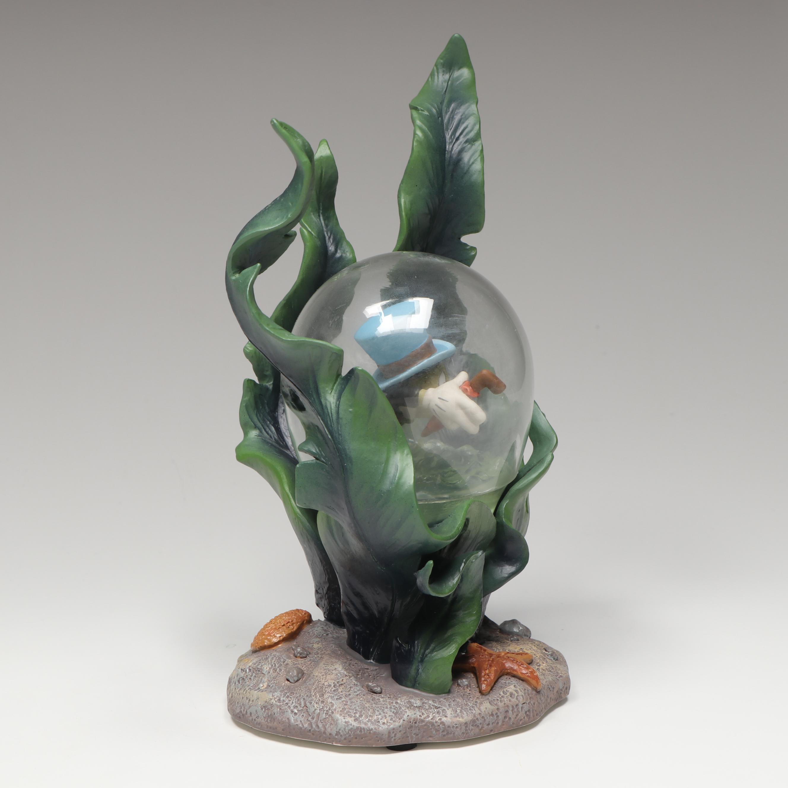 Disney Pinocchio "Bubble Trouble" Jiminiy Cricket 70th Anniversary Figurine