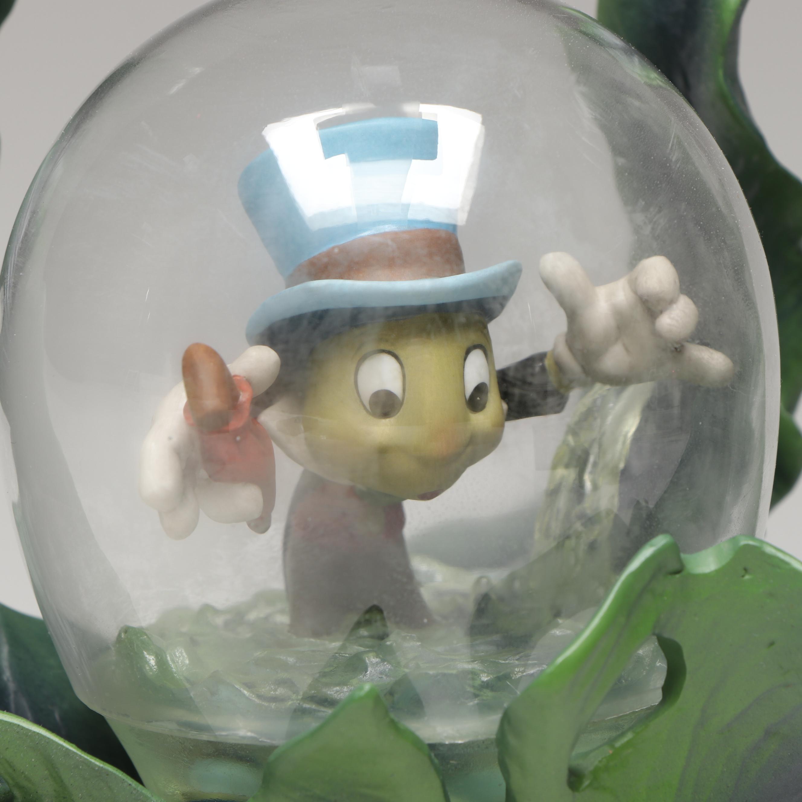 Disney Pinocchio "Bubble Trouble" Jiminiy Cricket 70th Anniversary Figurine
