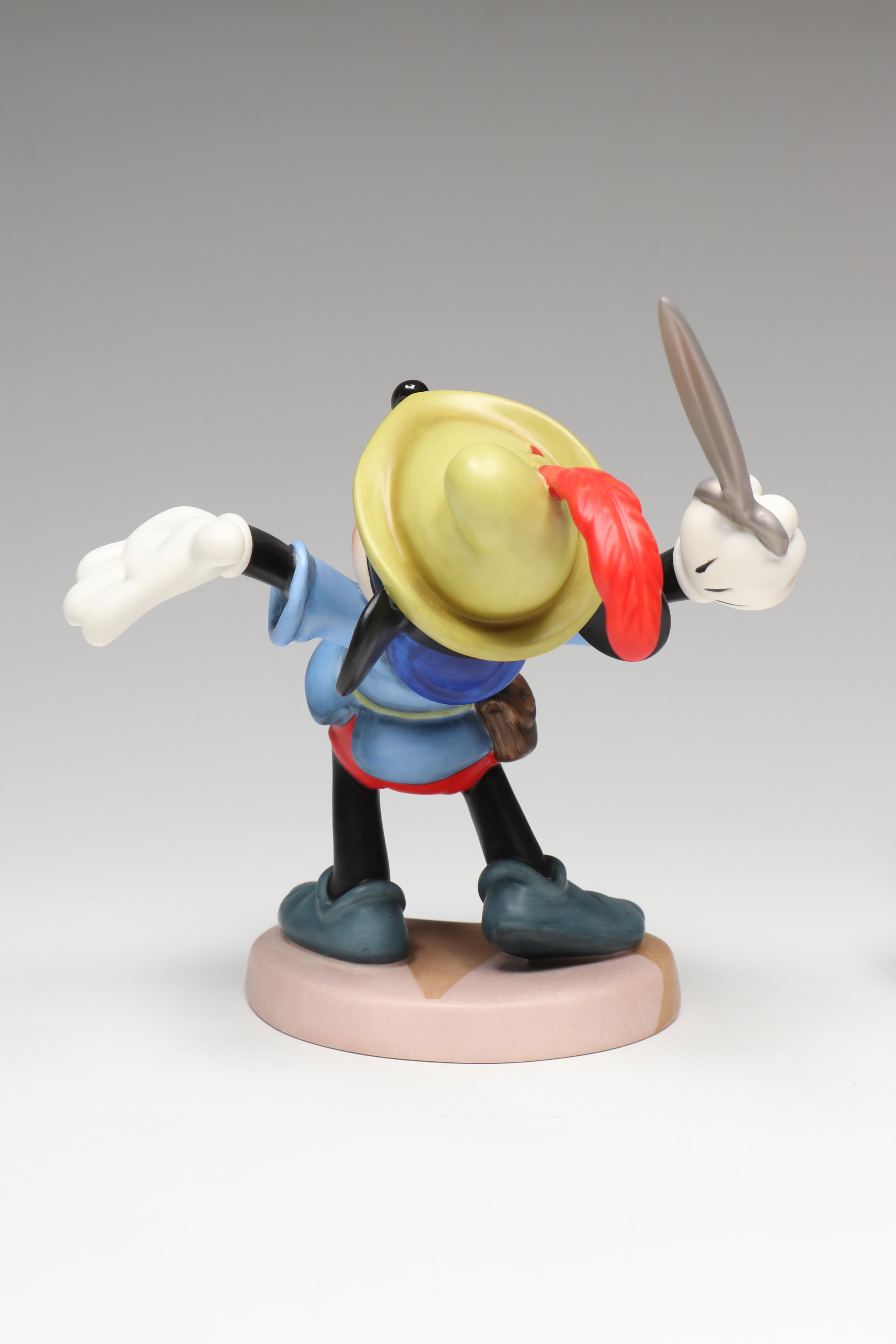 Disney Brave Little Tailor "I Let 'em Have It!" and "Princess Minnie" Figurines