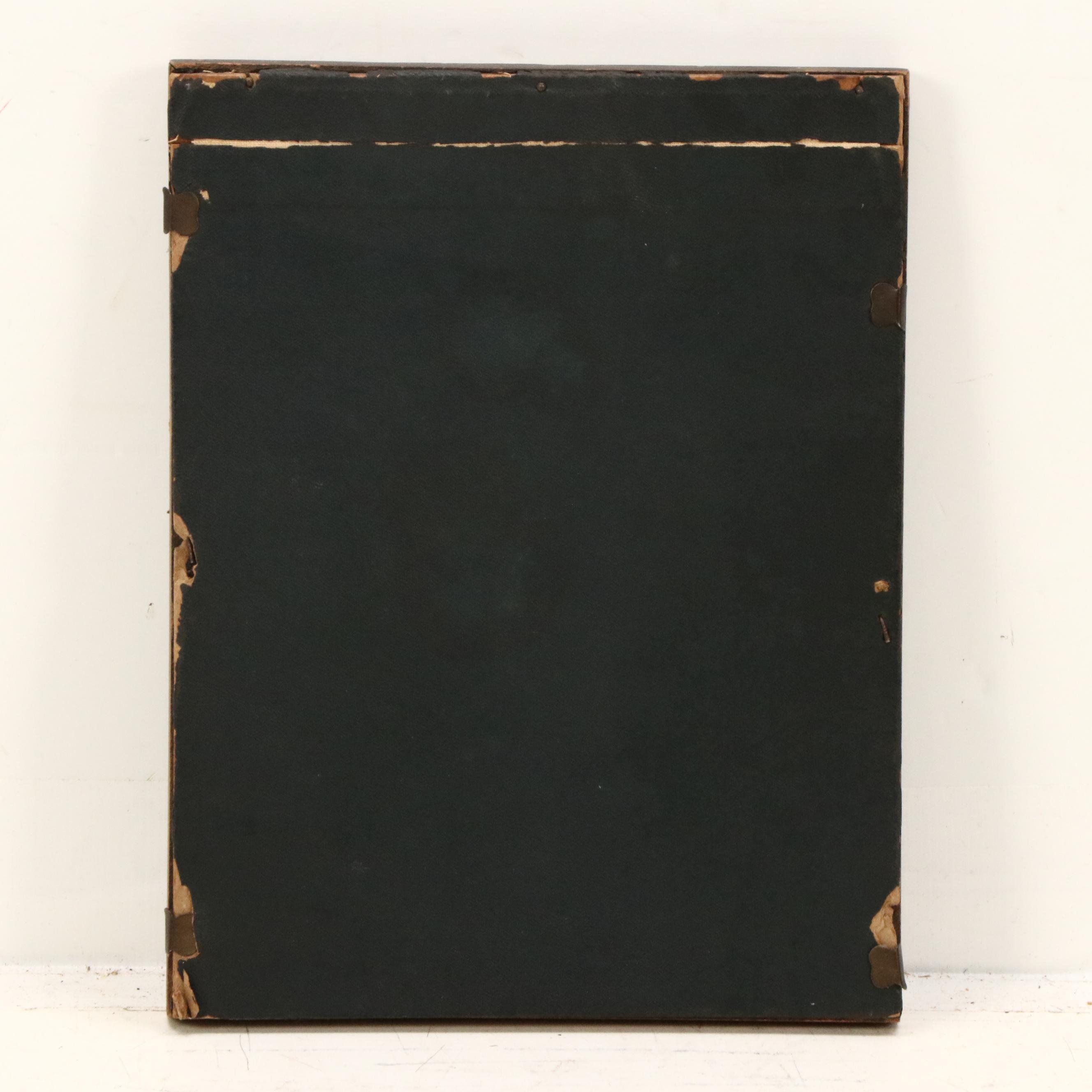 Maxfield Parrish "Primitive Man" Offset Lithograph, 20th Century