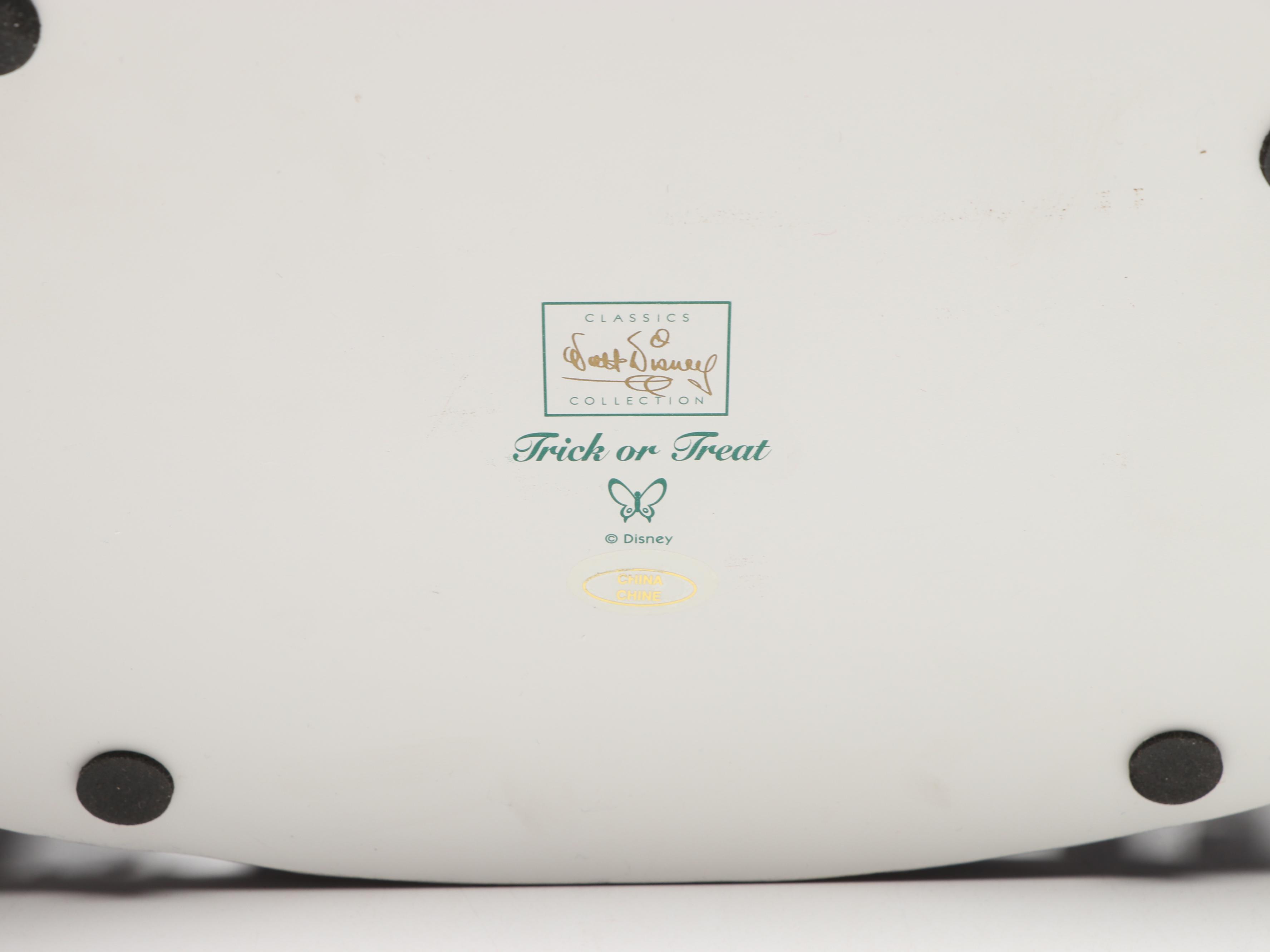 Disney "L'il Devil" and More Trick or Treat Porcelain Figurines, 2001-2004