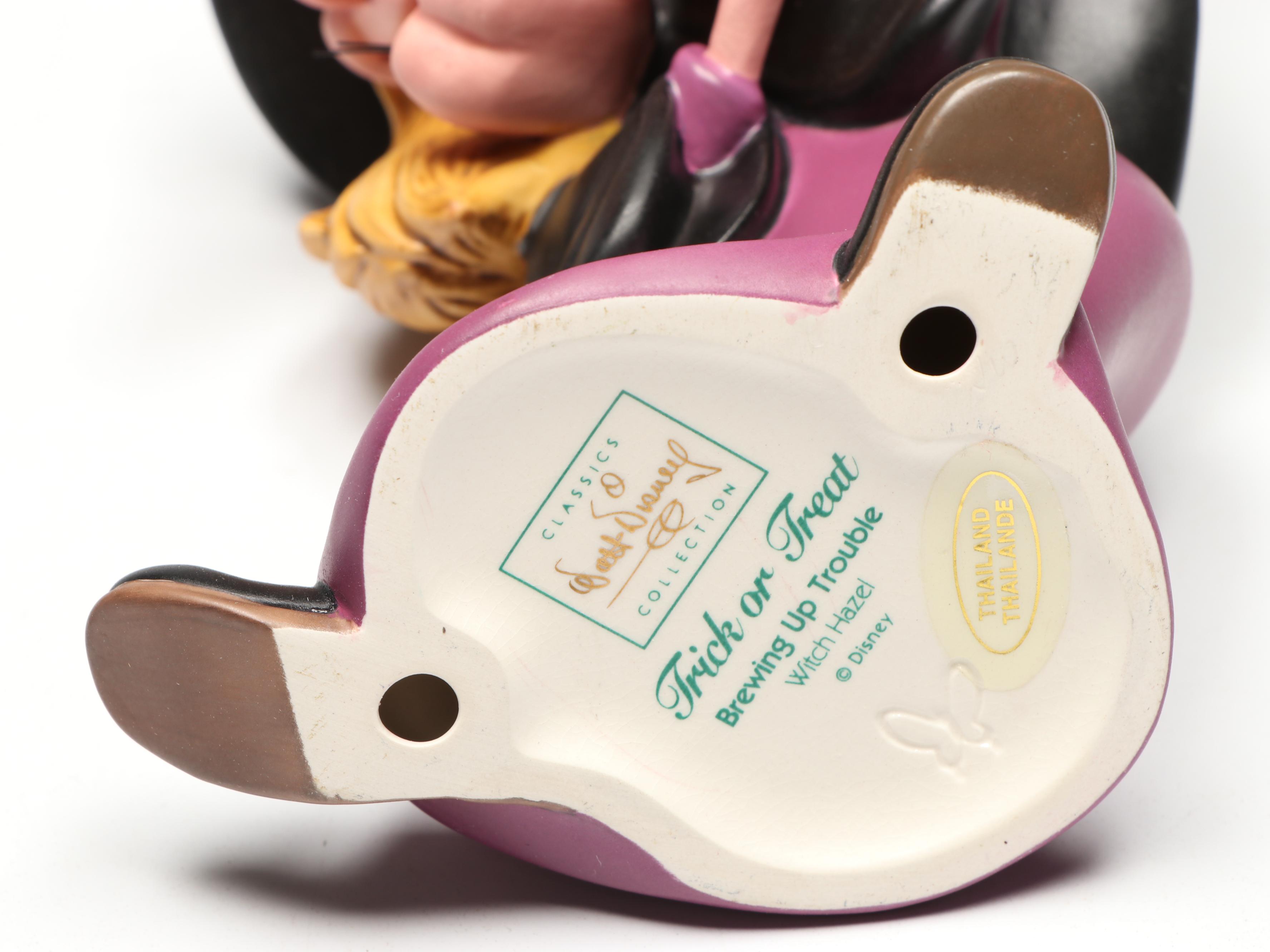 Disney "L'il Devil" and More Trick or Treat Porcelain Figurines, 2001-2004