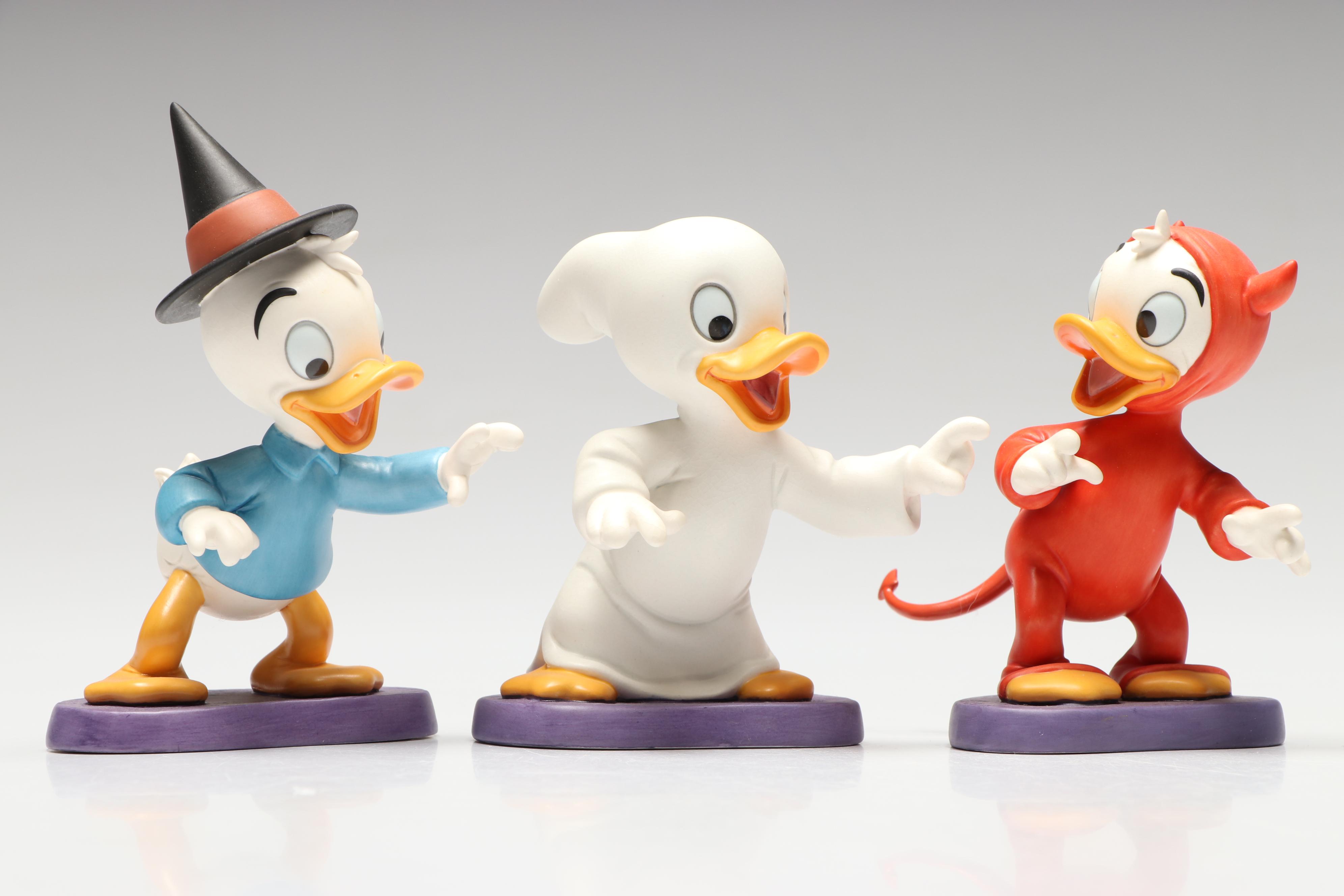 Disney "L'il Devil" and More Trick or Treat Porcelain Figurines, 2001-2004