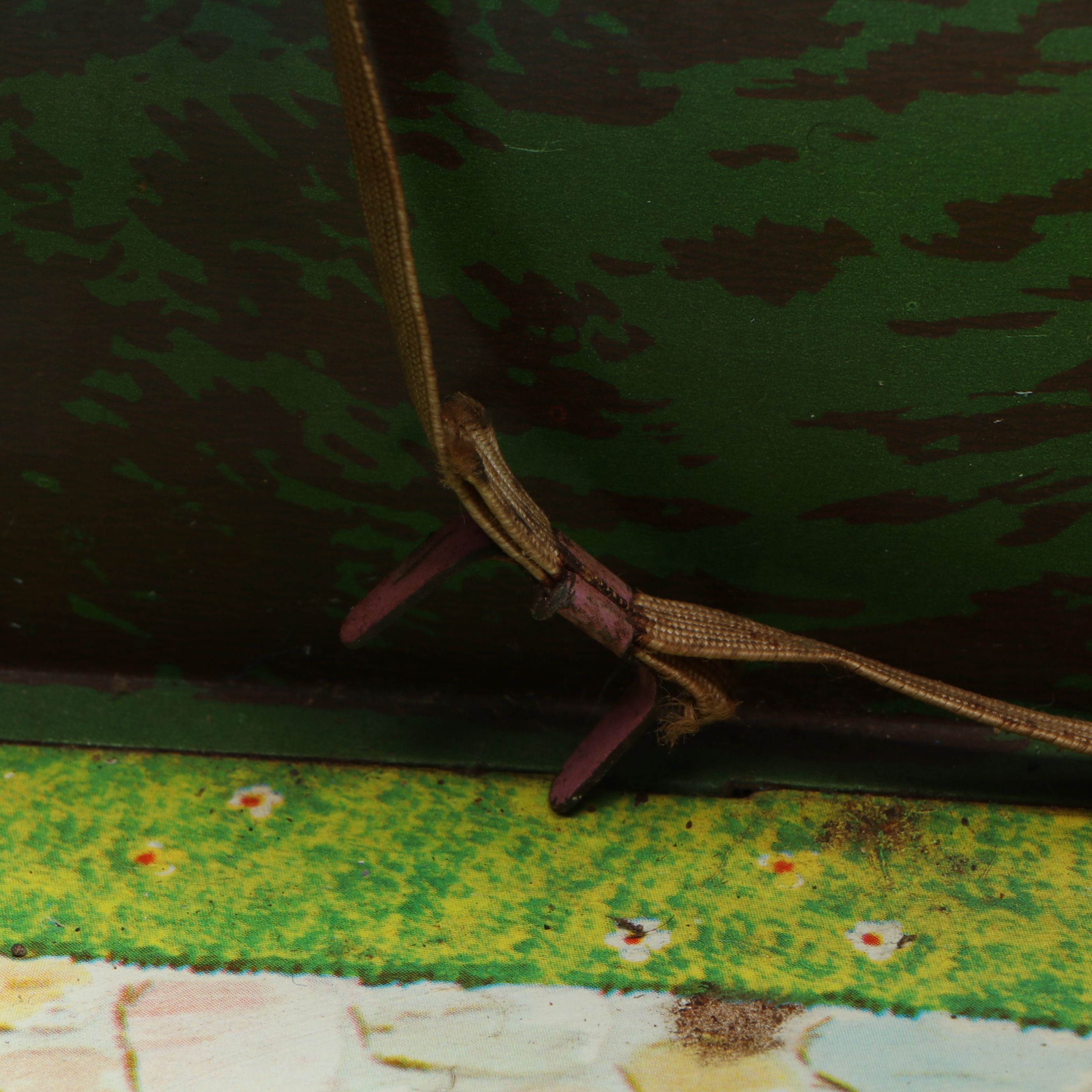 J. Chein & Co. Tin Litho Wind-Up Roller Coaster Toy, Mid-20th Century