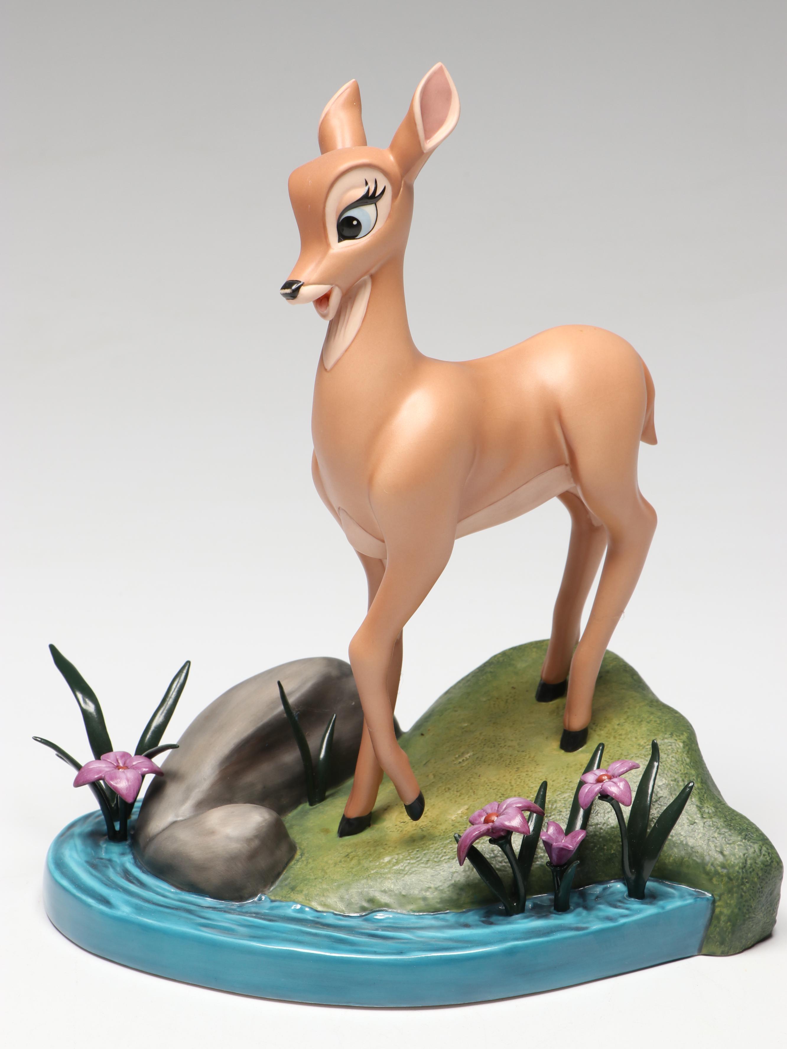 Disney Bambi "Light as a Feather" 60th Anniversary Porcelain Figurine, 2002-2004