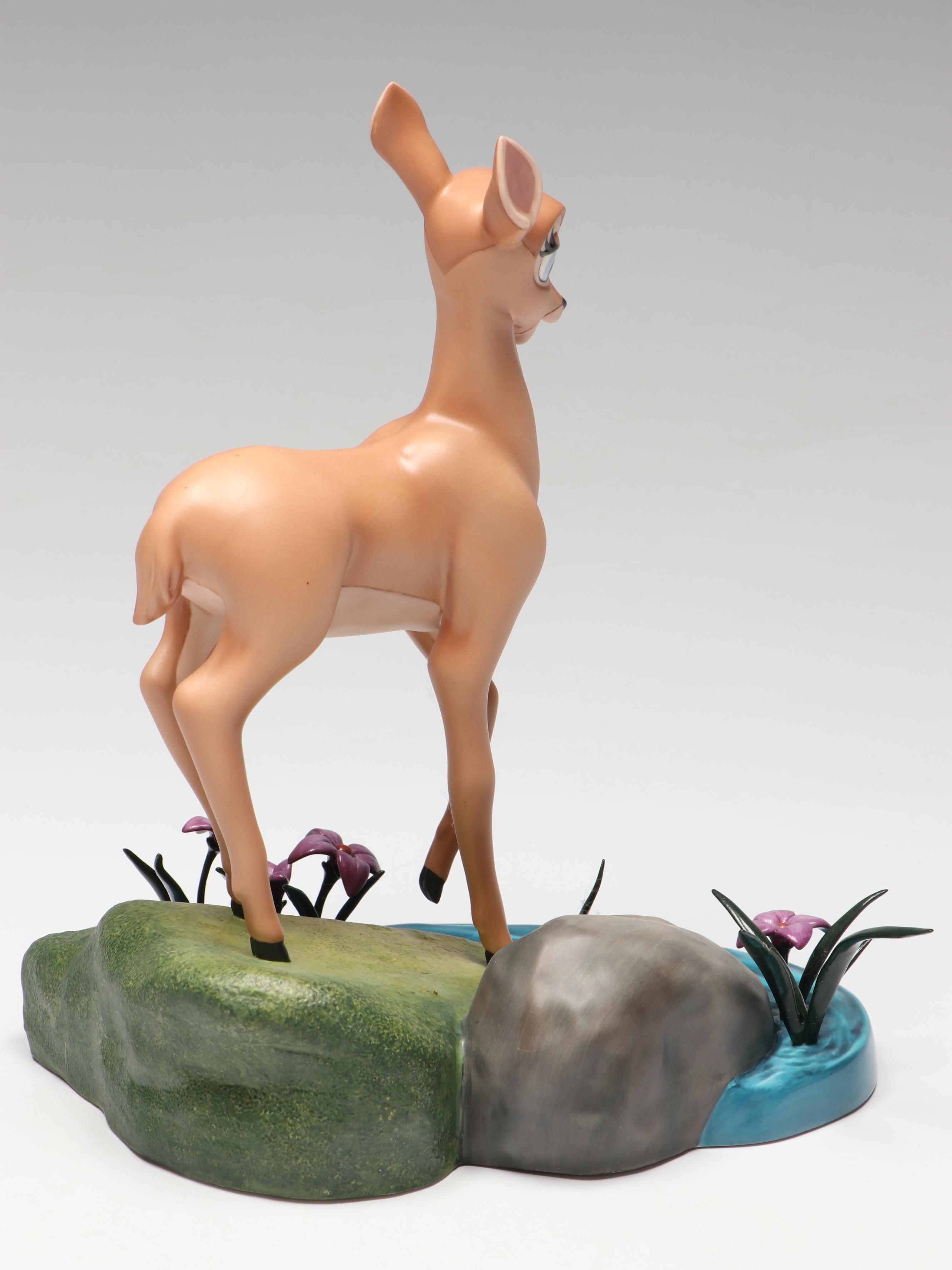 Disney Bambi "Light as a Feather" 60th Anniversary Porcelain Figurine, 2002-2004