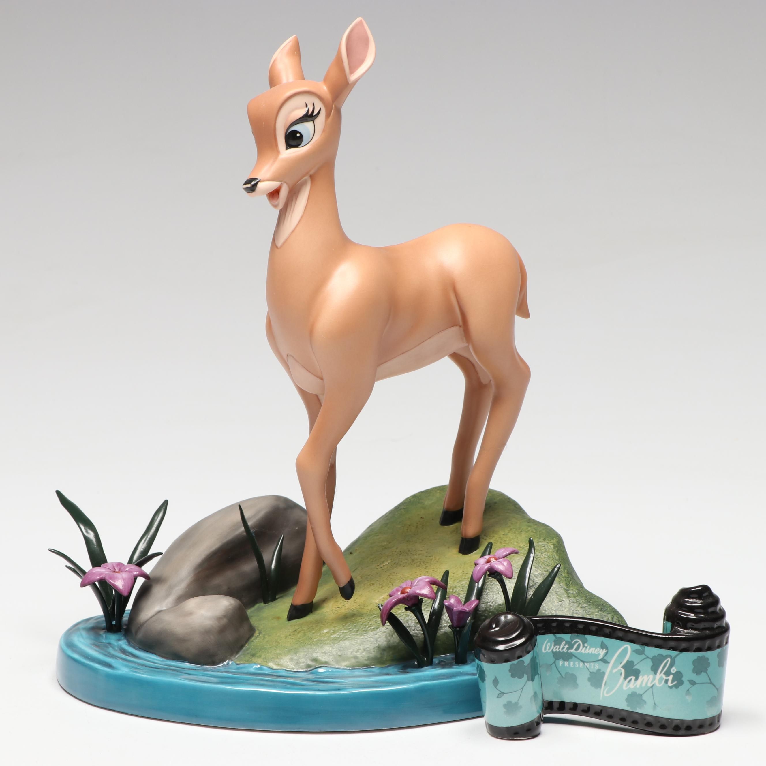 Disney Bambi "Light as a Feather" 60th Anniversary Porcelain Figurine, 2002-2004