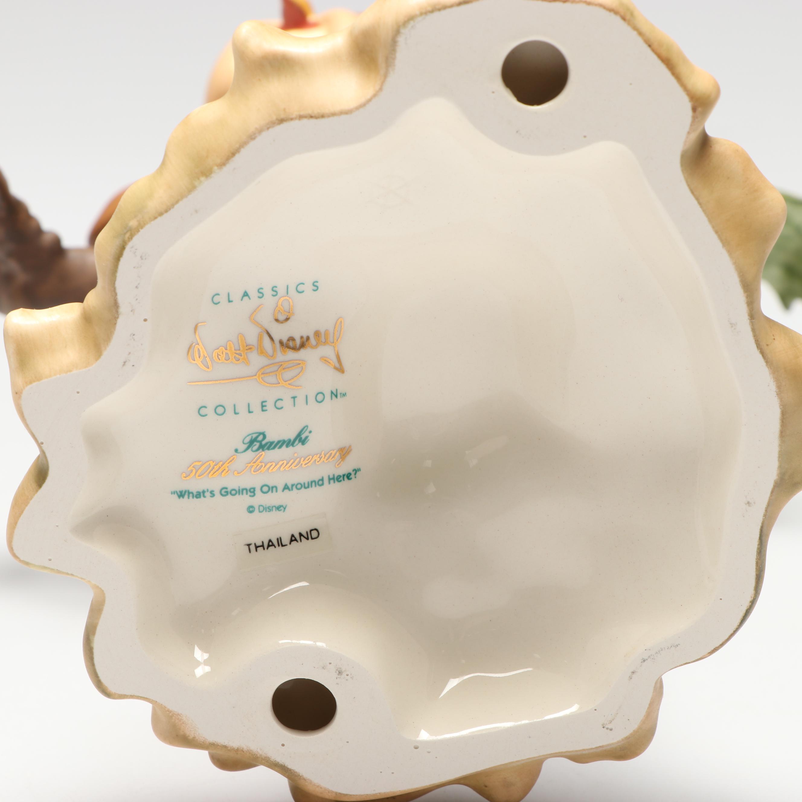 Disney "Knocked for a Loop" and More Bambi Anniversary Porcelain Figurines