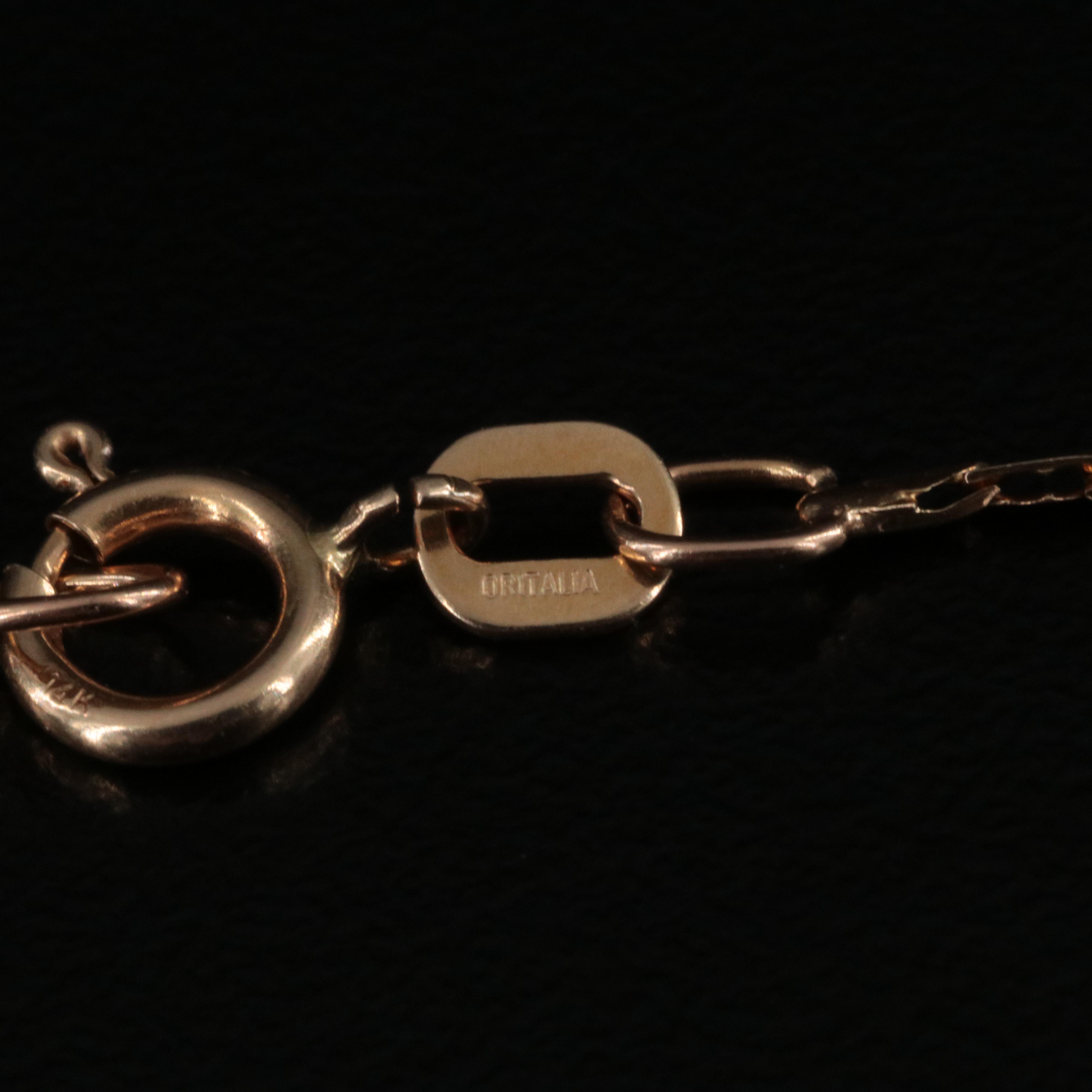 14K Cobra Chain Necklace