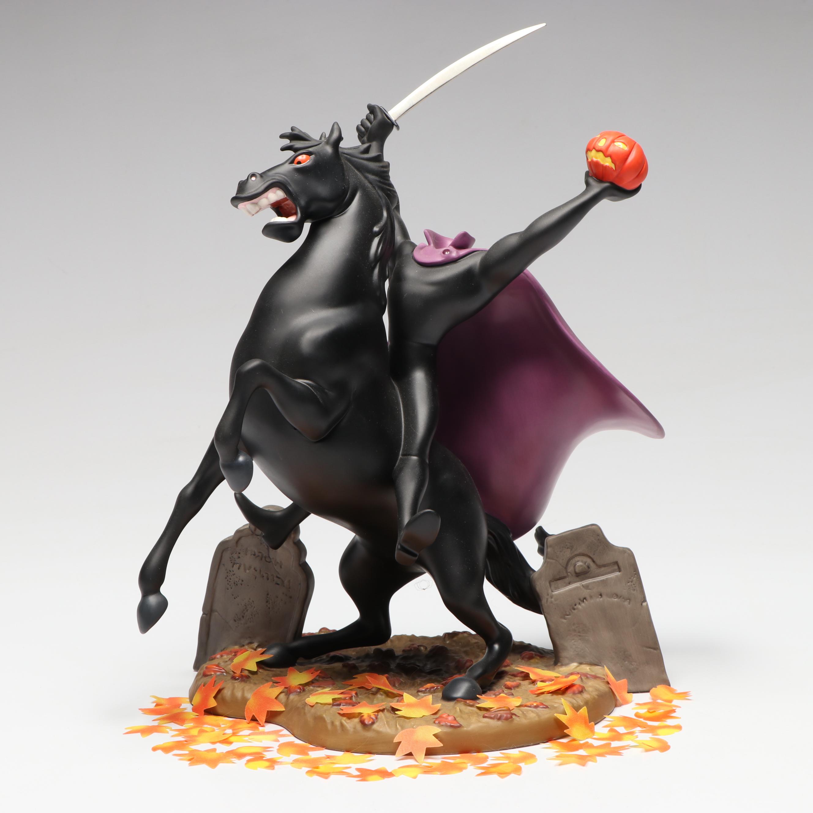 Disney "Haunting Horseman" Limited Edition Porcelain Figurine