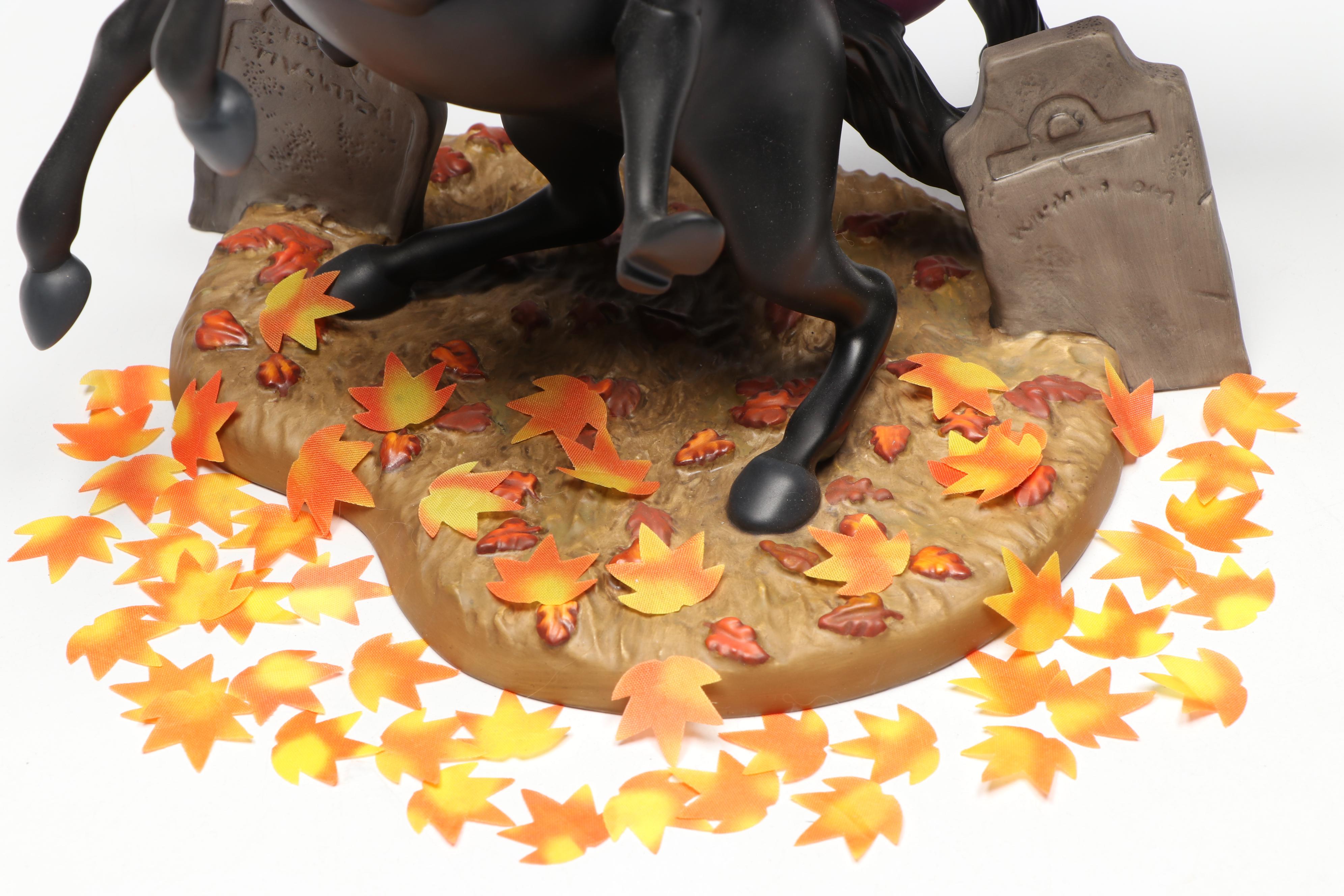 Disney "Haunting Horseman" Limited Edition Porcelain Figurine