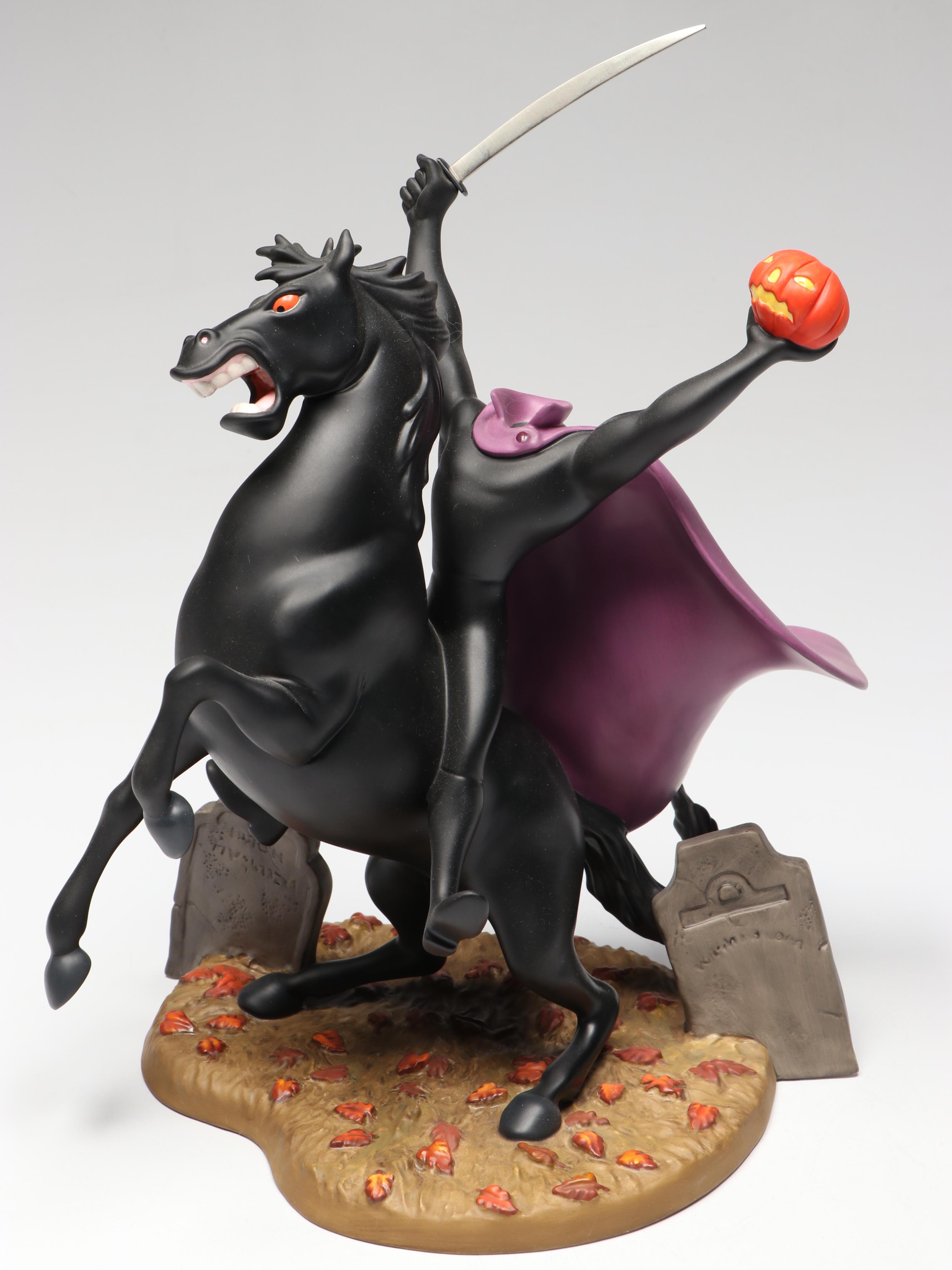 Disney "Haunting Horseman" Limited Edition Porcelain Figurine