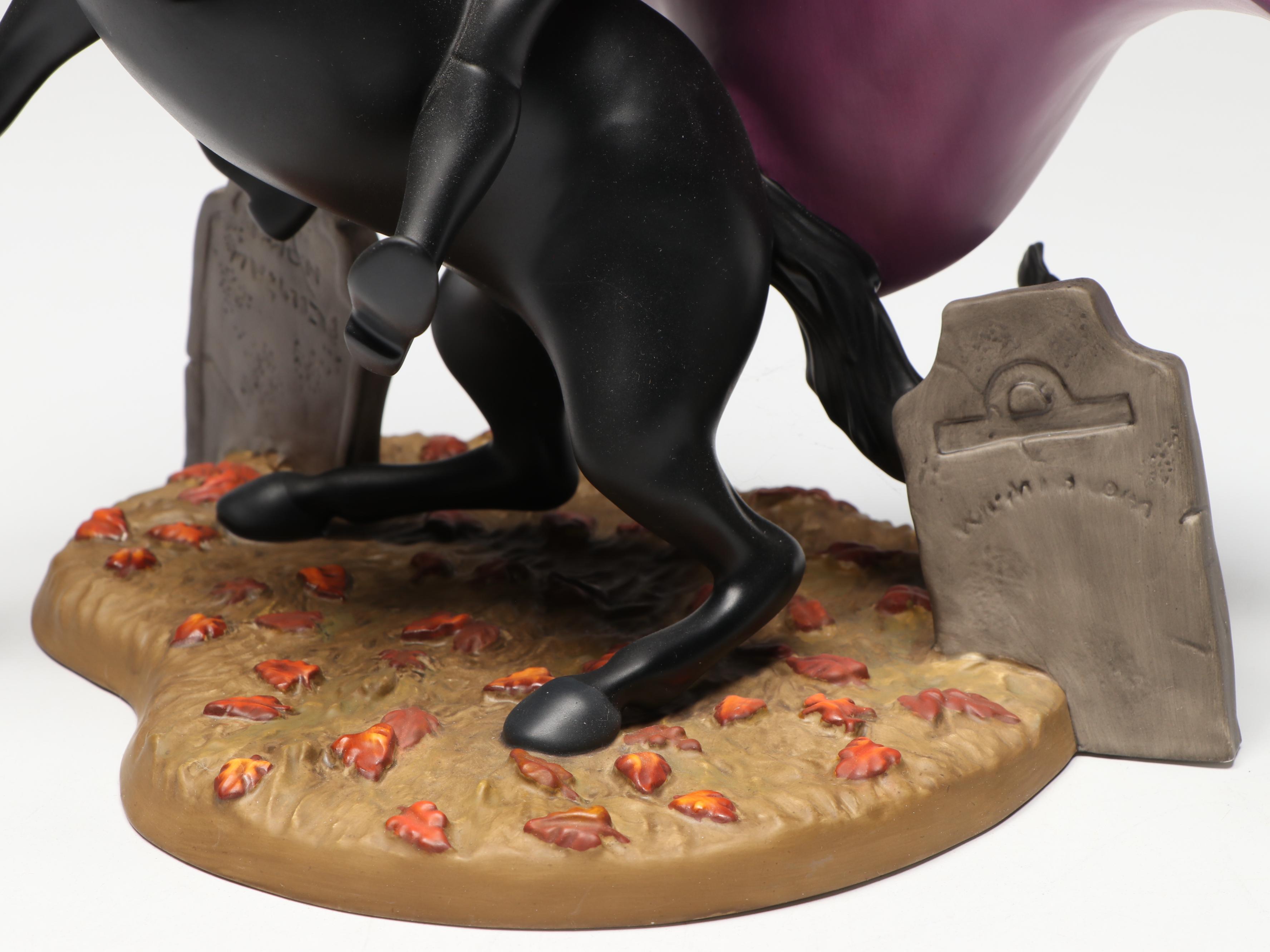 Disney "Haunting Horseman" Limited Edition Porcelain Figurine