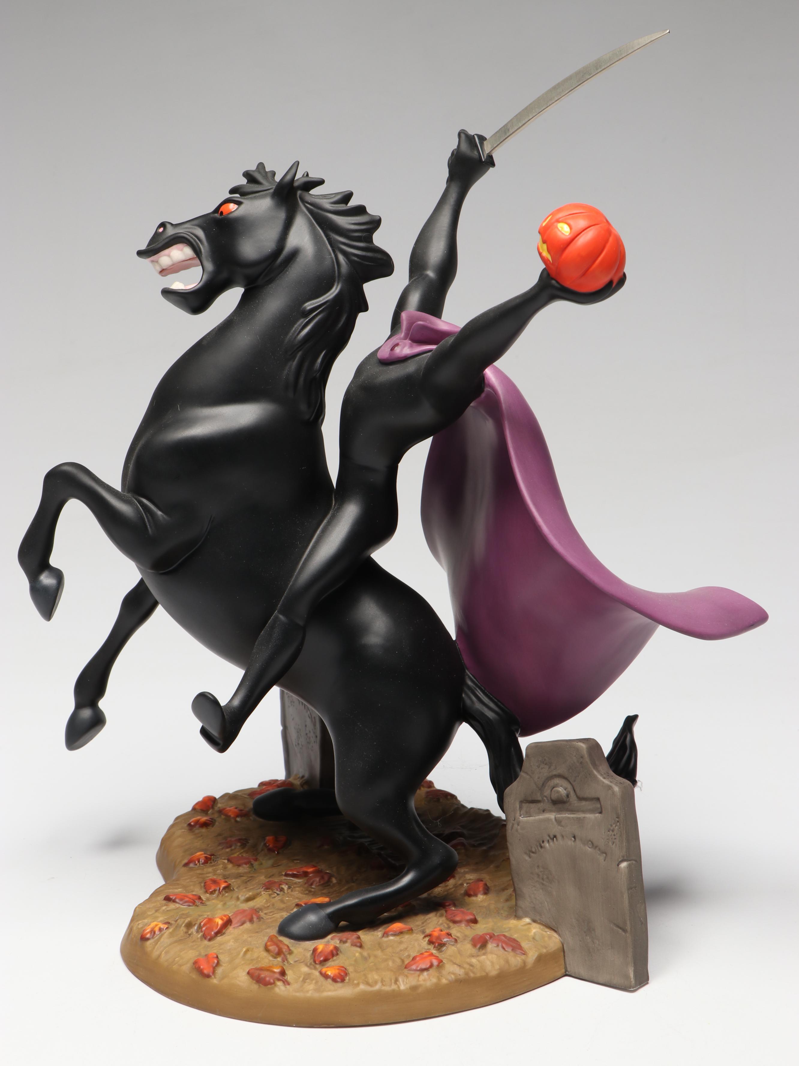 Disney "Haunting Horseman" Limited Edition Porcelain Figurine