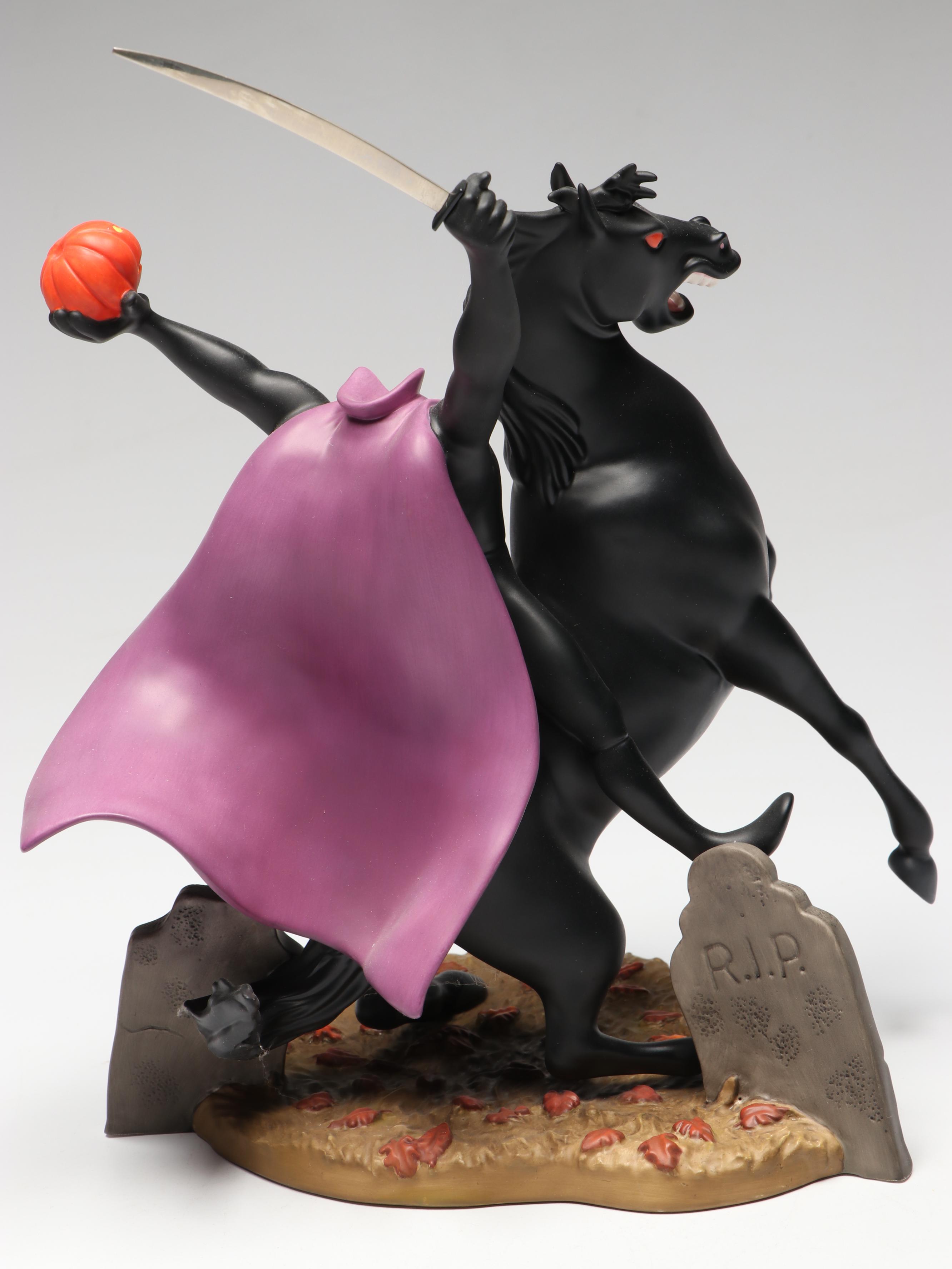 Disney "Haunting Horseman" Limited Edition Porcelain Figurine