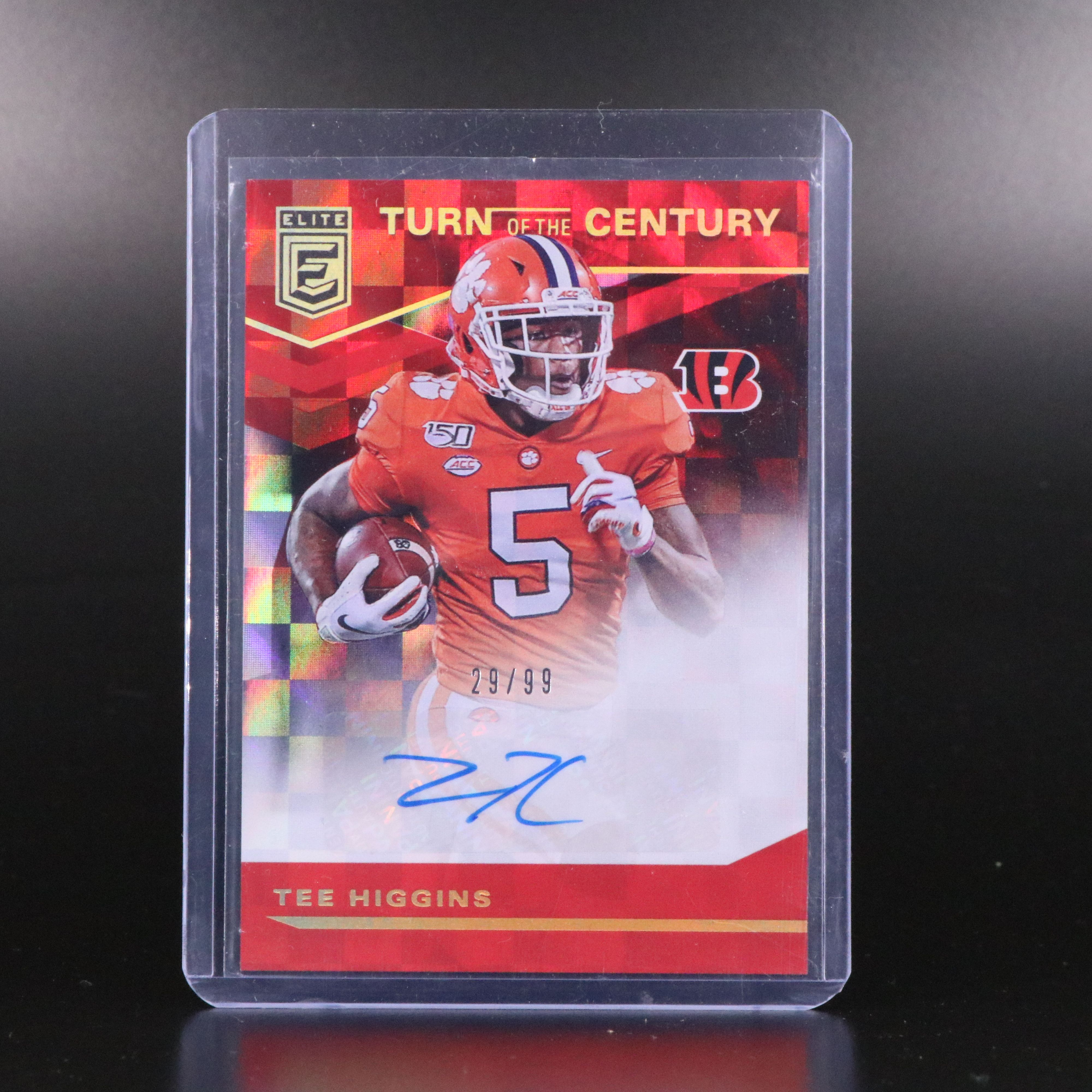 Tee Higgins and Ja'Marr Chase Rookie Cards with Signed, Graded, and Numbered