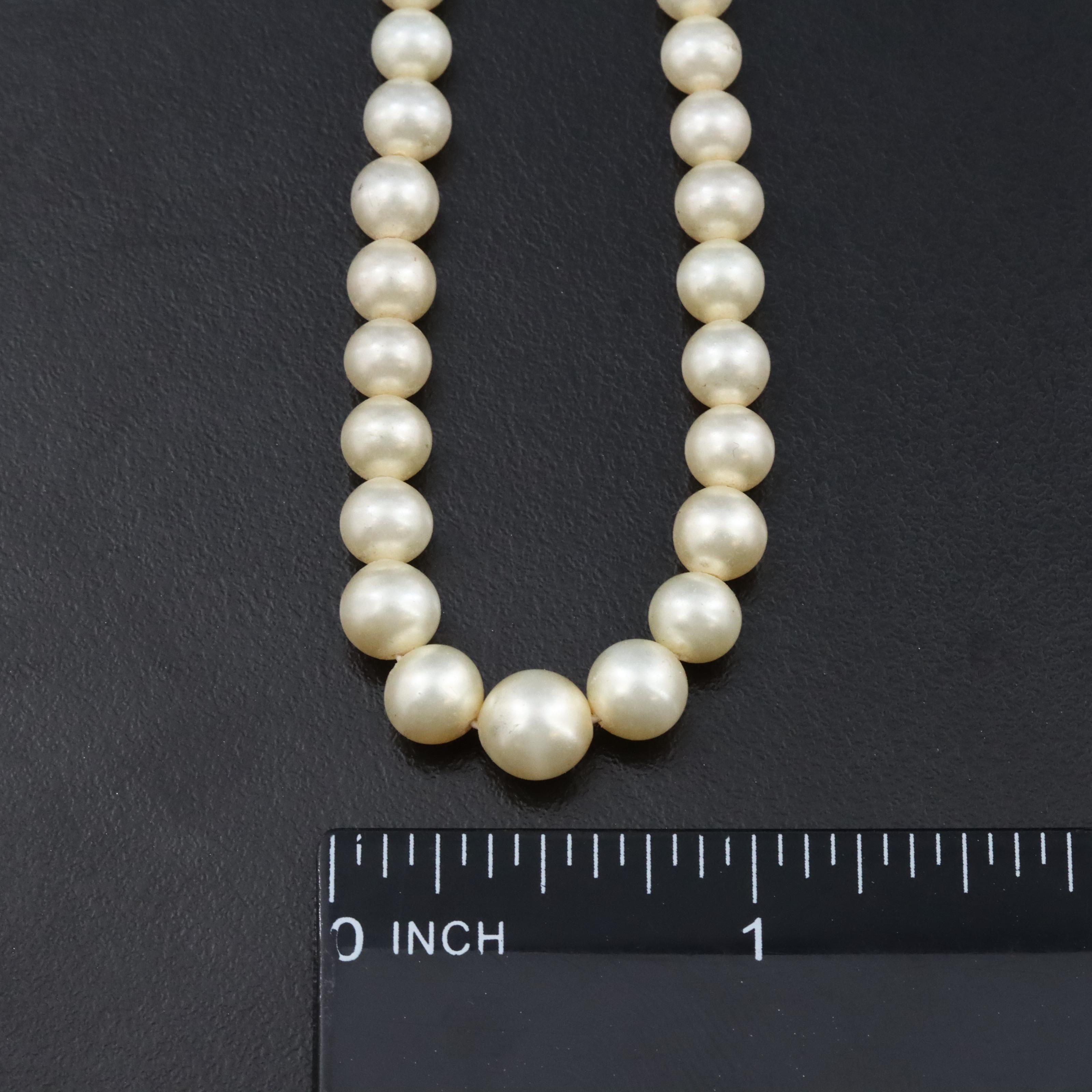 Collection of Pearl and Faux Pearl Jewelry with 10K and 14K