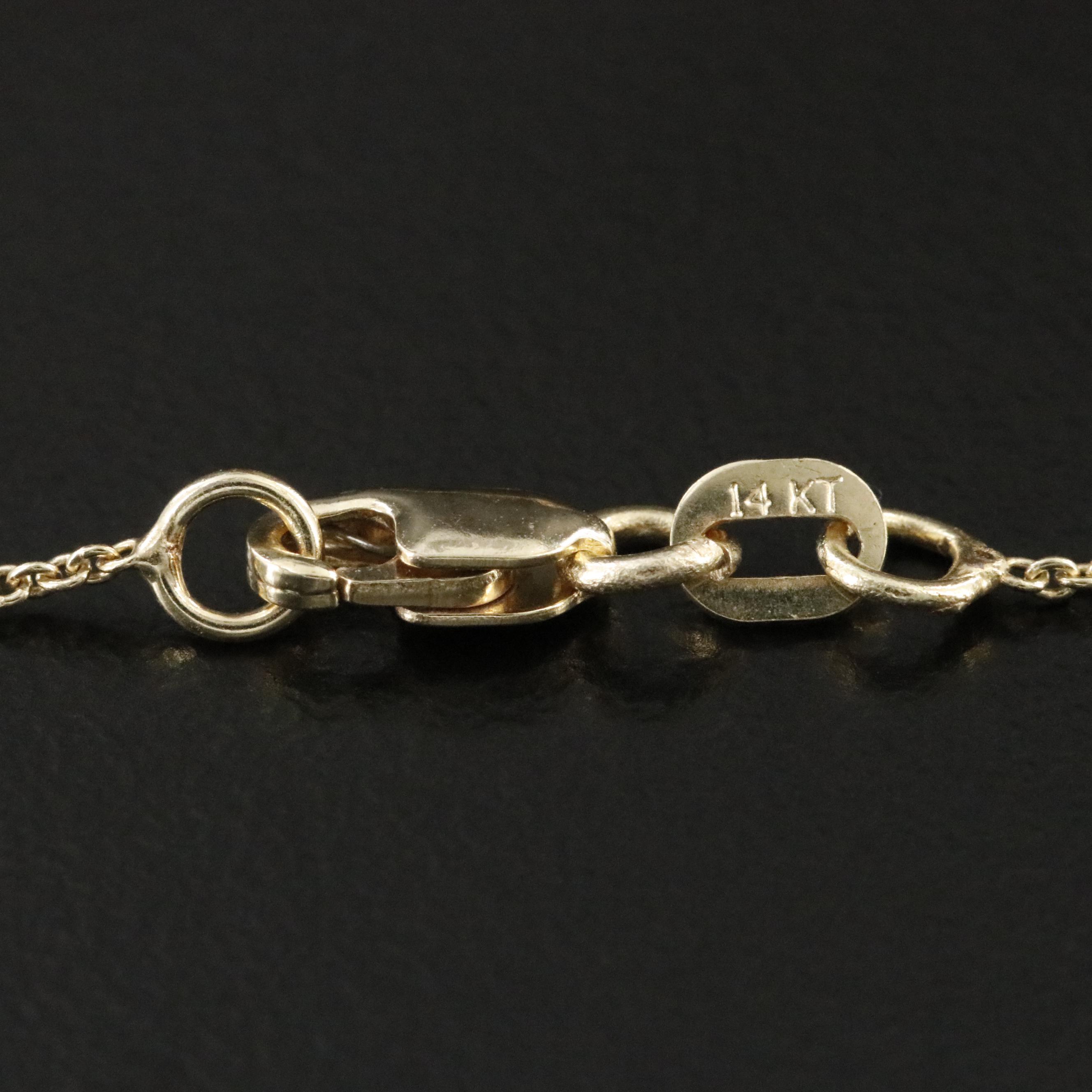 14K Dancer Pendant Necklace