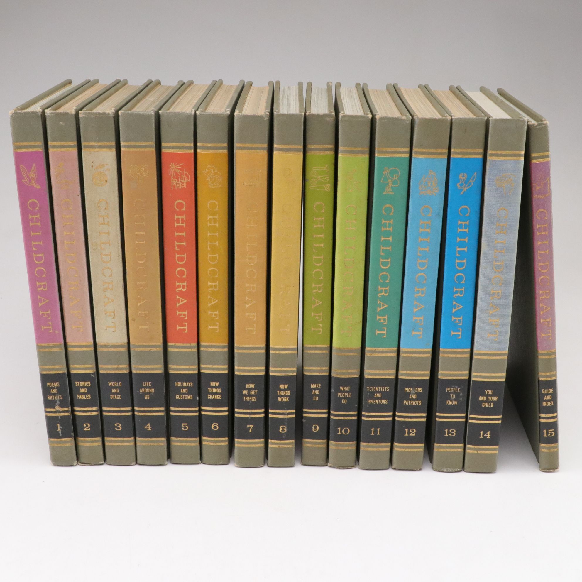 1960s "Childcraft: The How and Why Library" Complete Set, Vol. 1-15