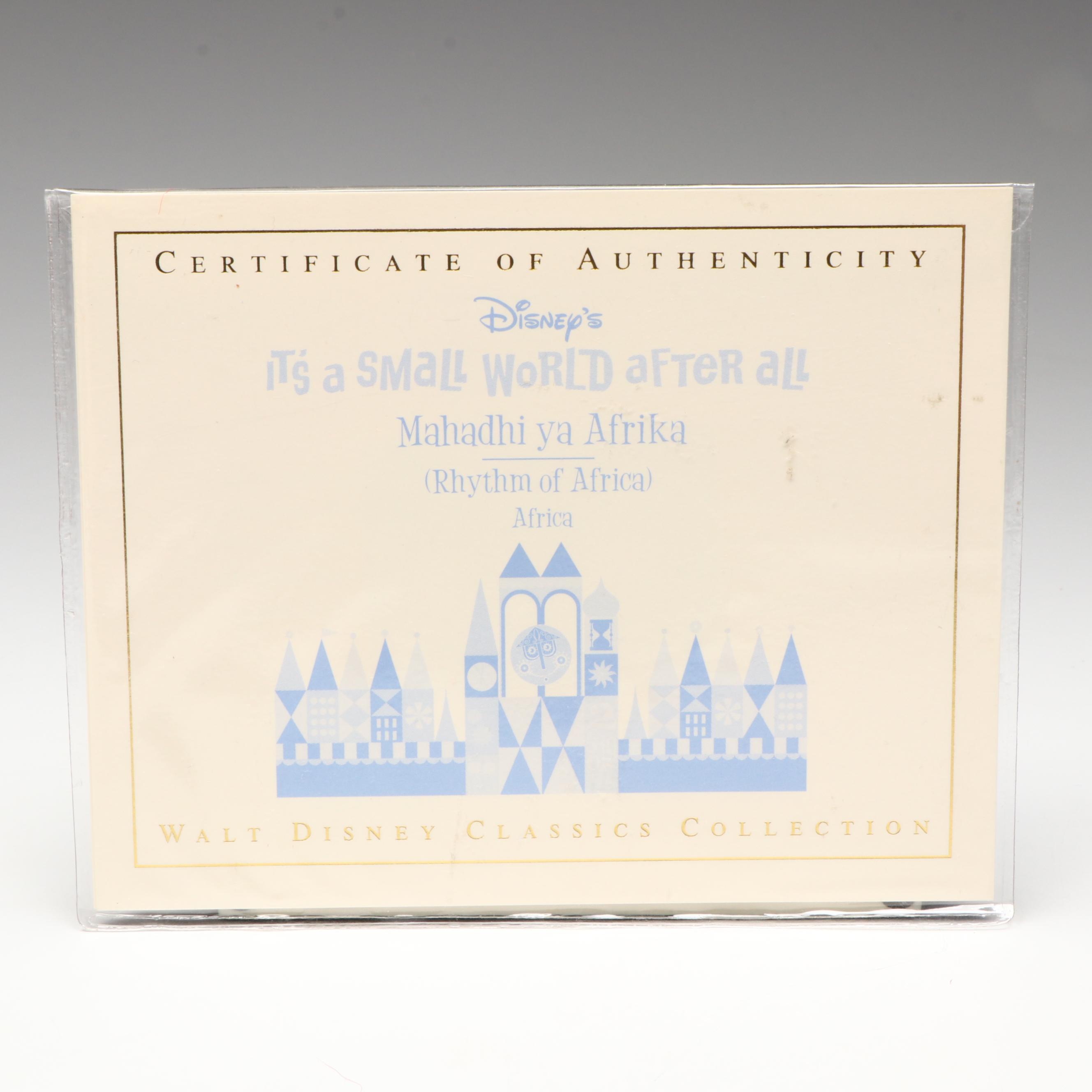 Disney It's a Small World after all "Mahadhi ya Africa" and Other Africa Figure