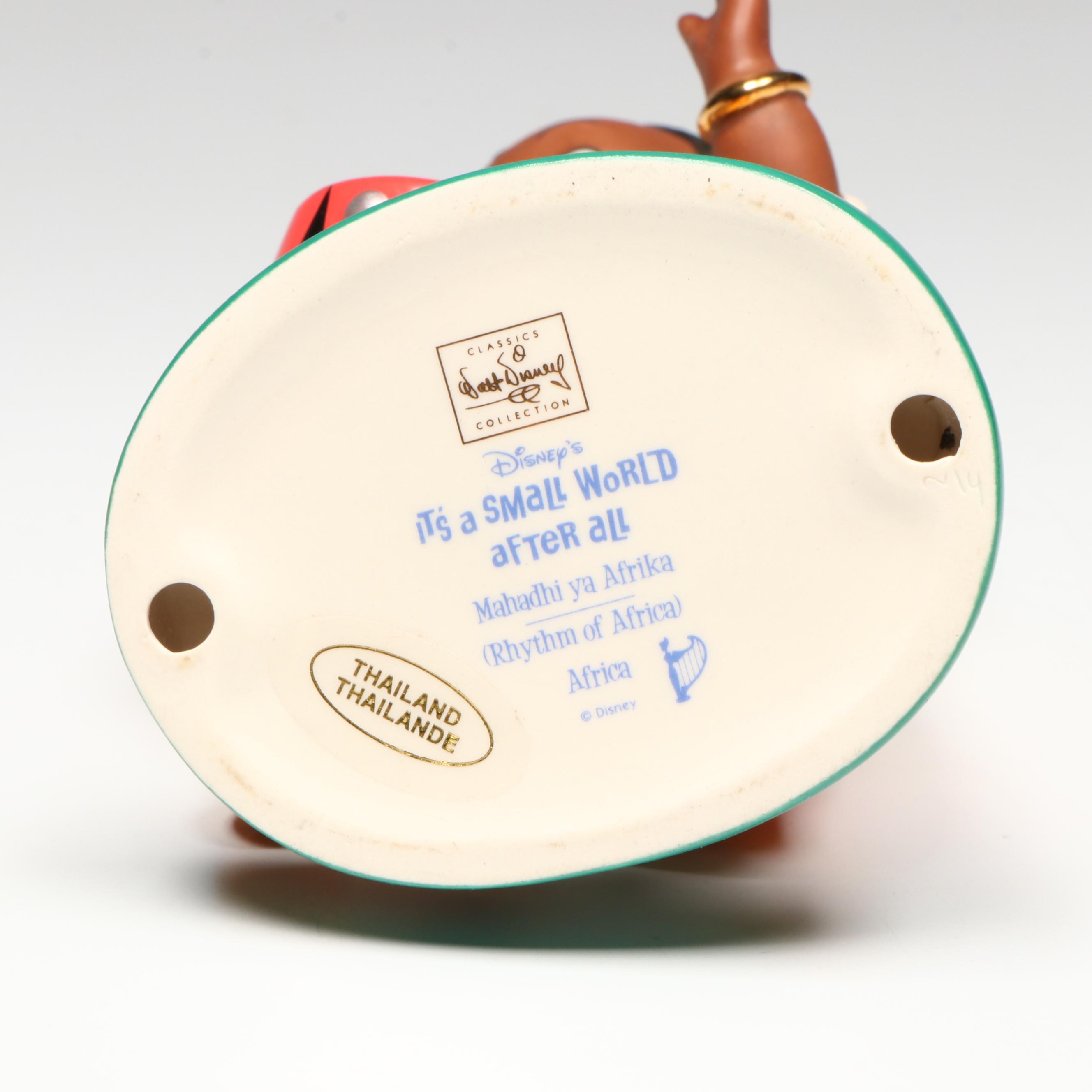 Disney It's a Small World after all "Mahadhi ya Africa" and Other Africa Figure