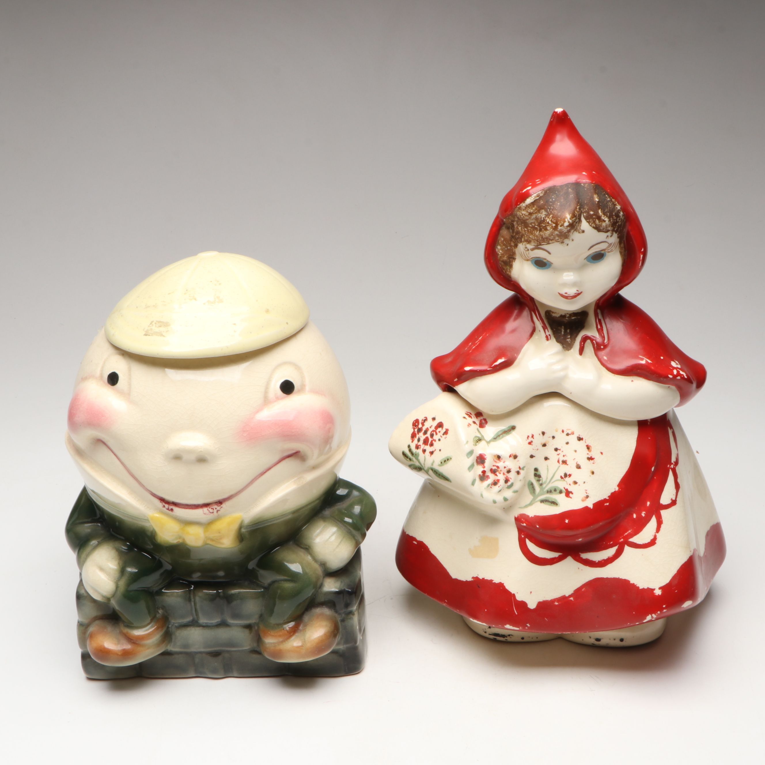 Brush-McCoy Humpty Dumpty and Other Little Red Riding Hood Cookie Jar