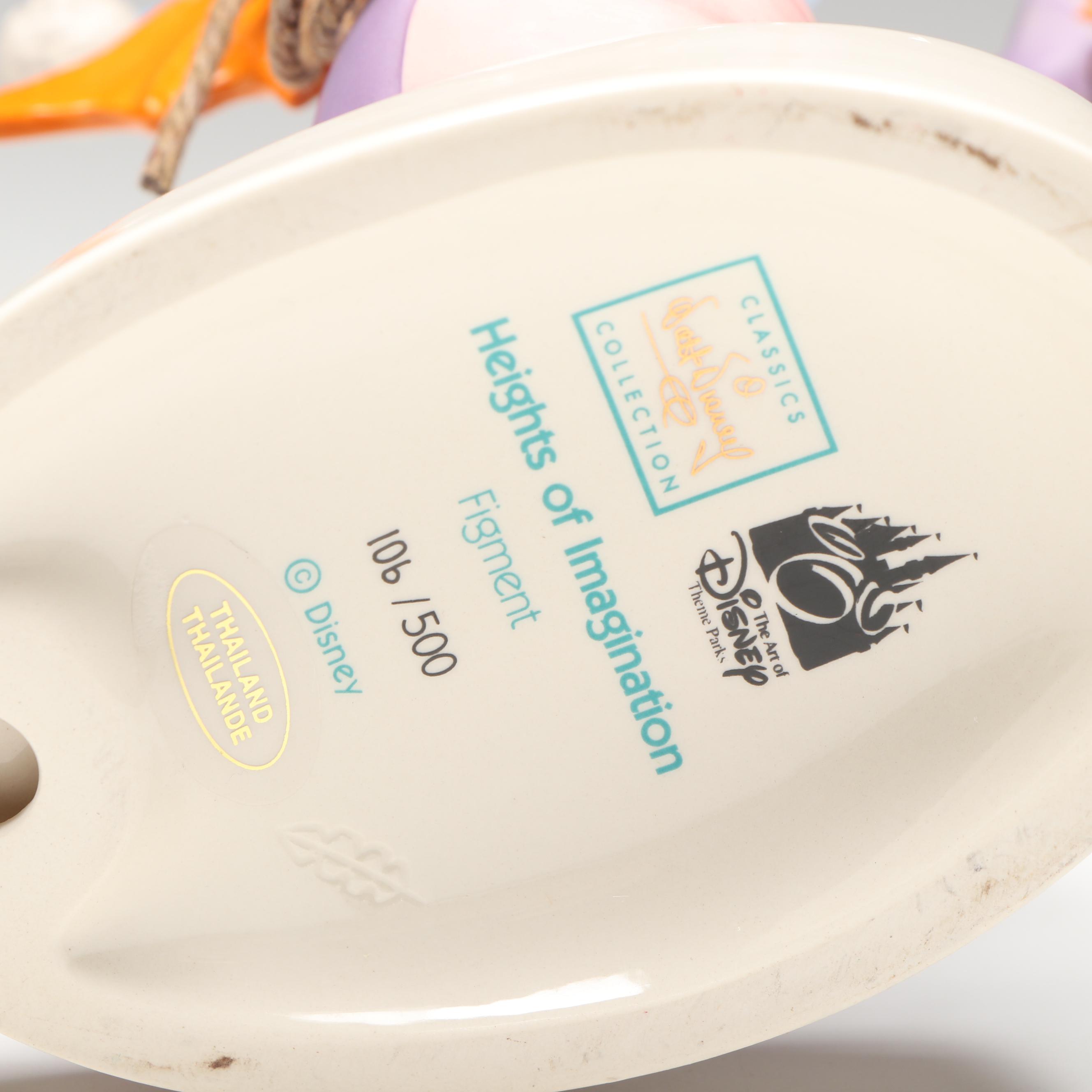 Disney EPCOT "Heights of Imagination" Figment Limited Edition Porcelain Figurine