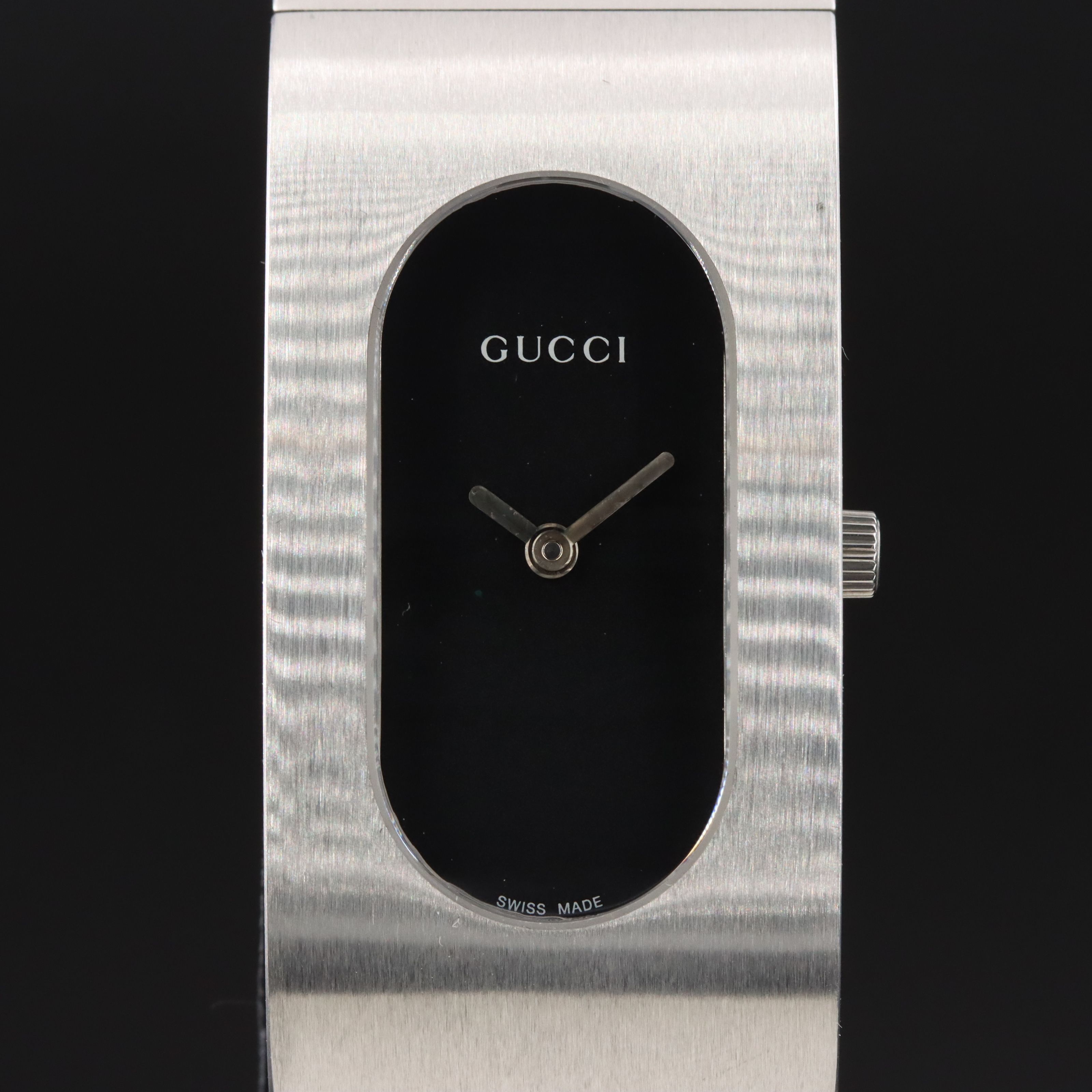 Gucci Swiss Made Bangle Stainless Steel Watch