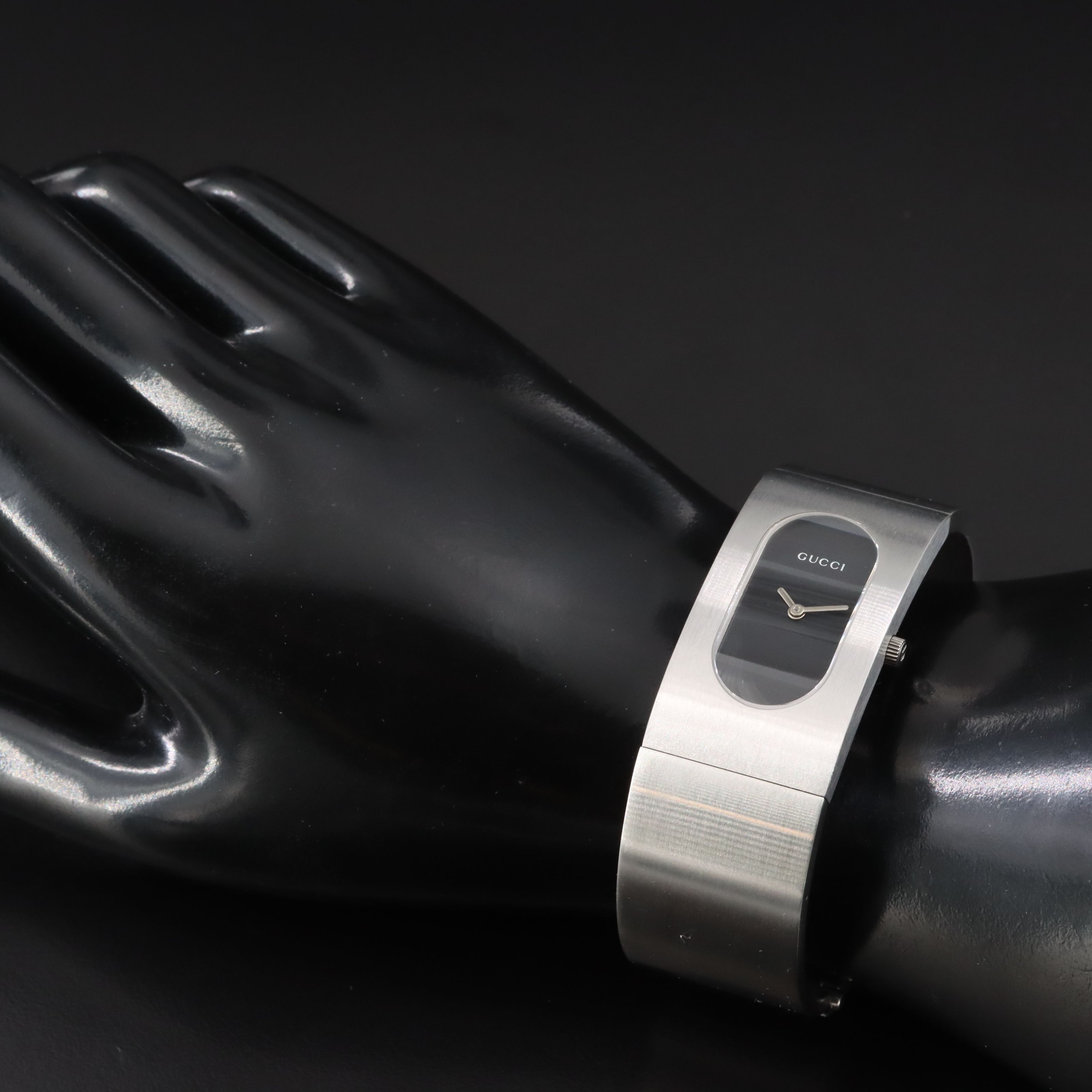 Gucci Swiss Made Bangle Stainless Steel Watch