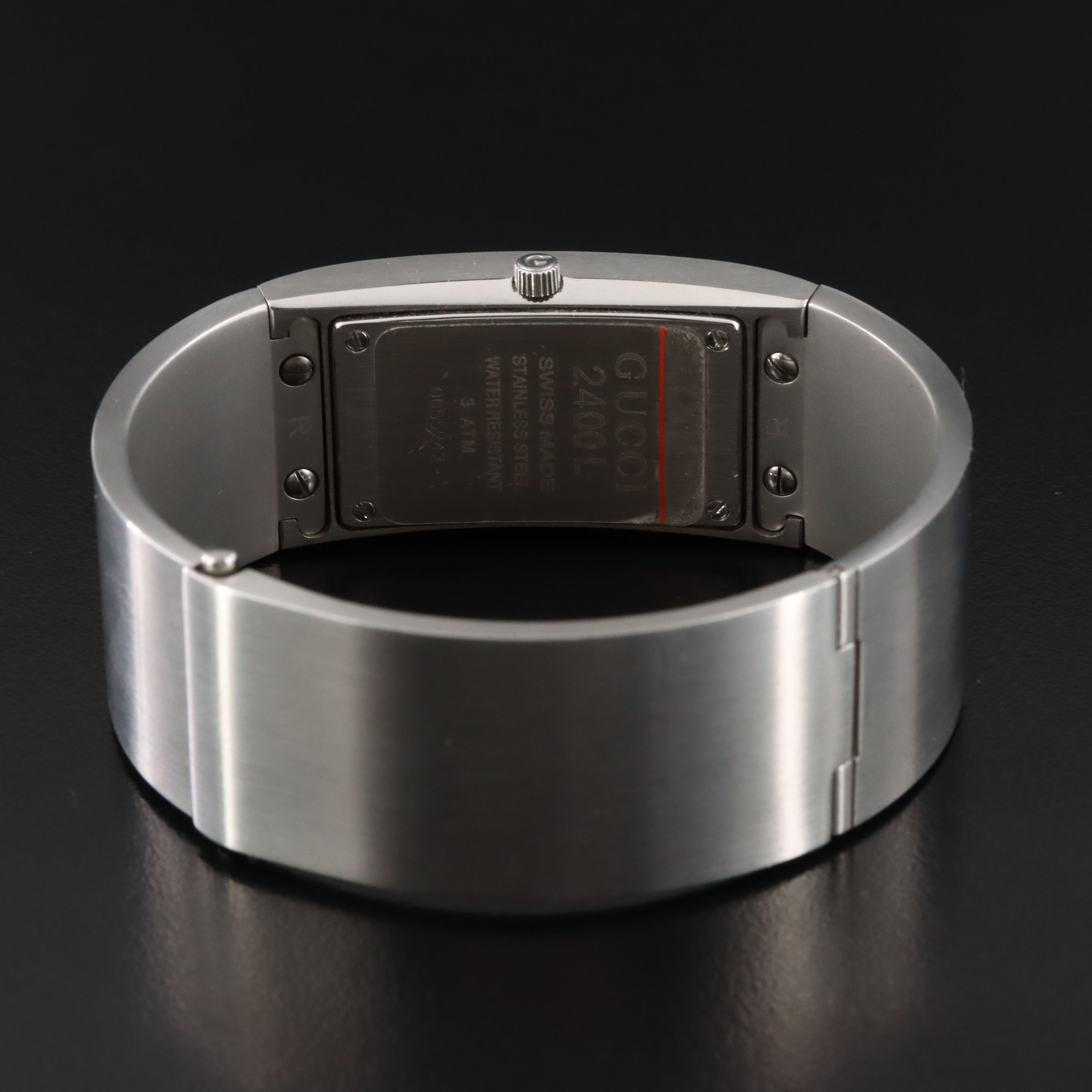 Gucci Swiss Made Bangle Stainless Steel Watch