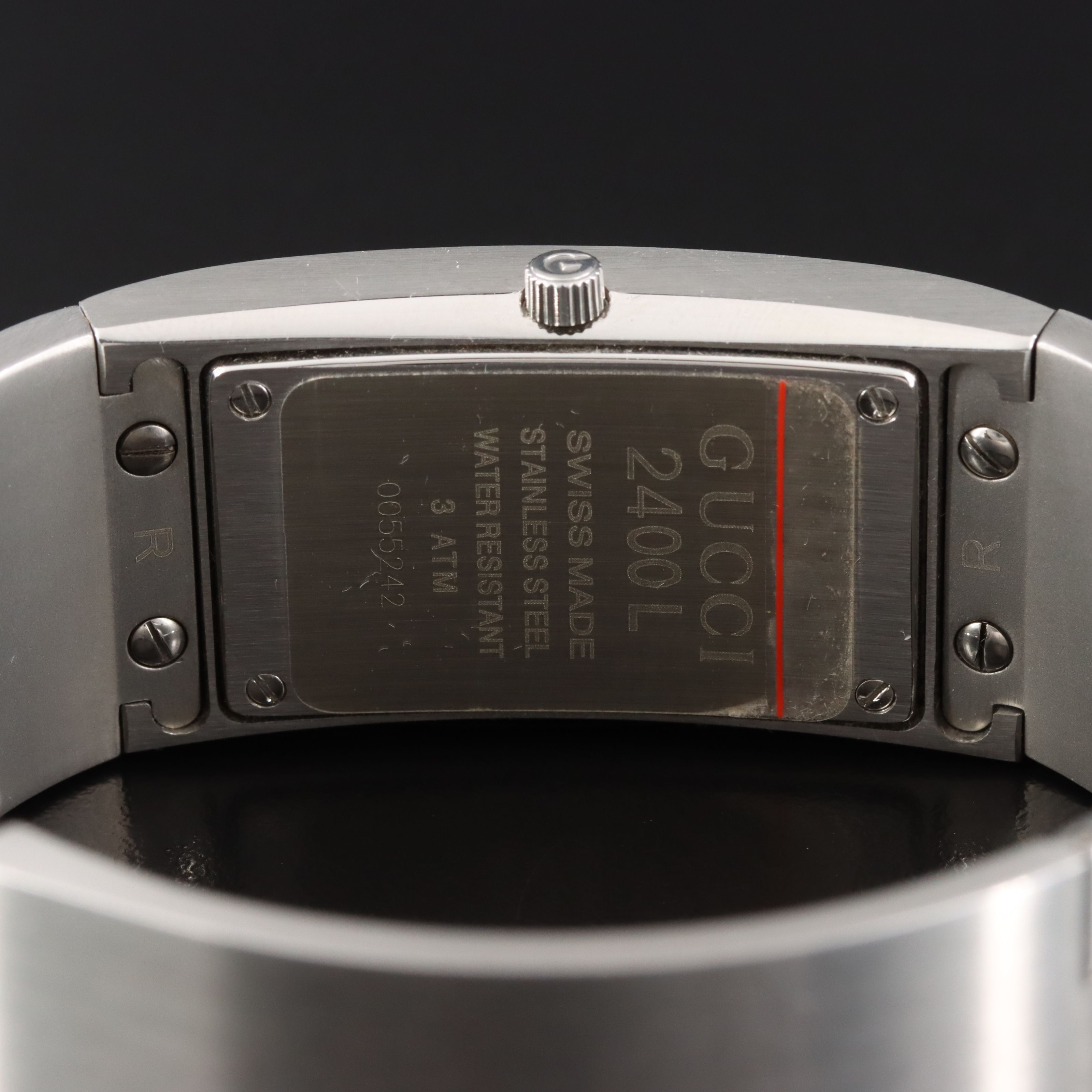 Gucci Swiss Made Bangle Stainless Steel Watch