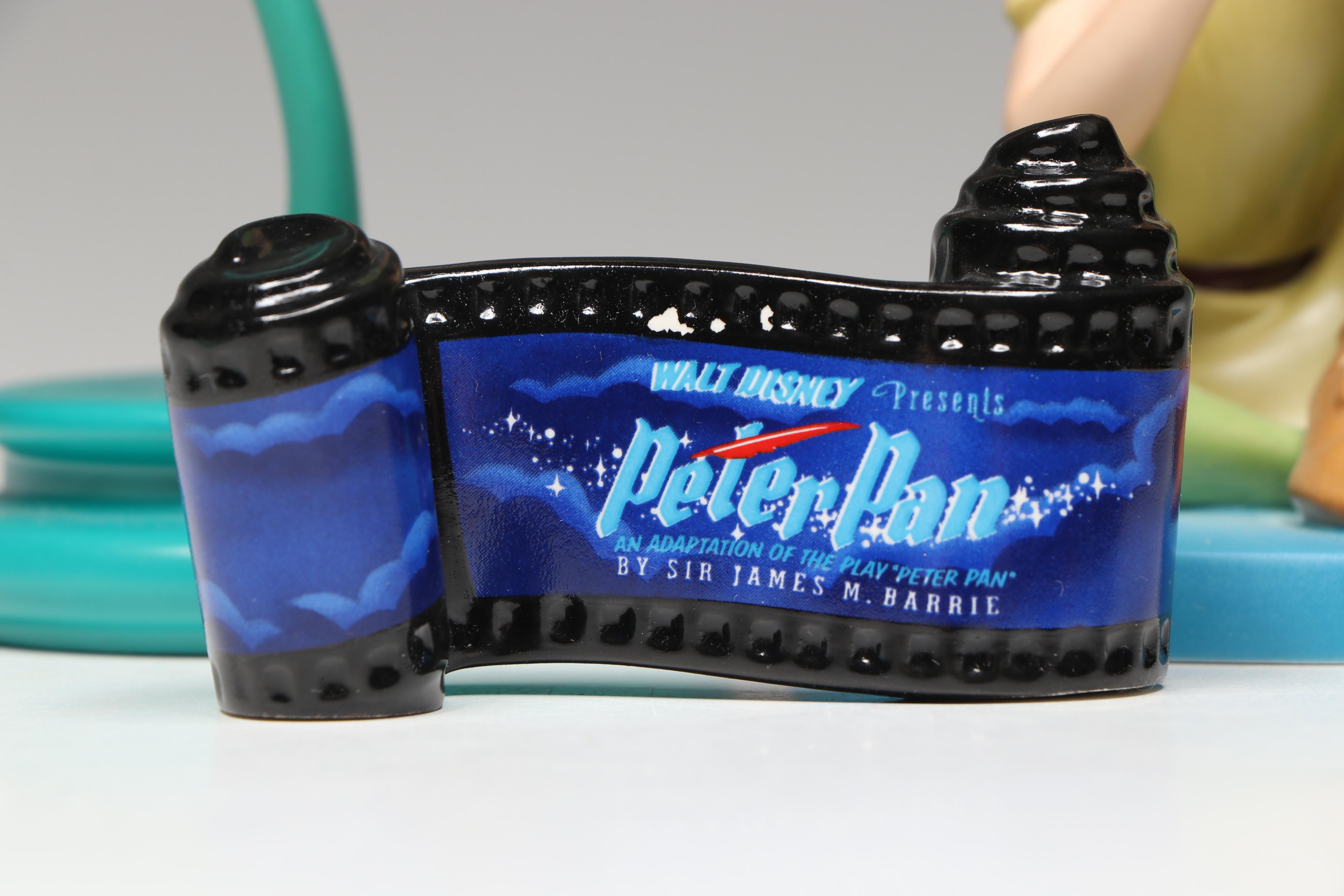 Disney Peter Pan "Forever Young" Figurine and Tinker Bell Ornament