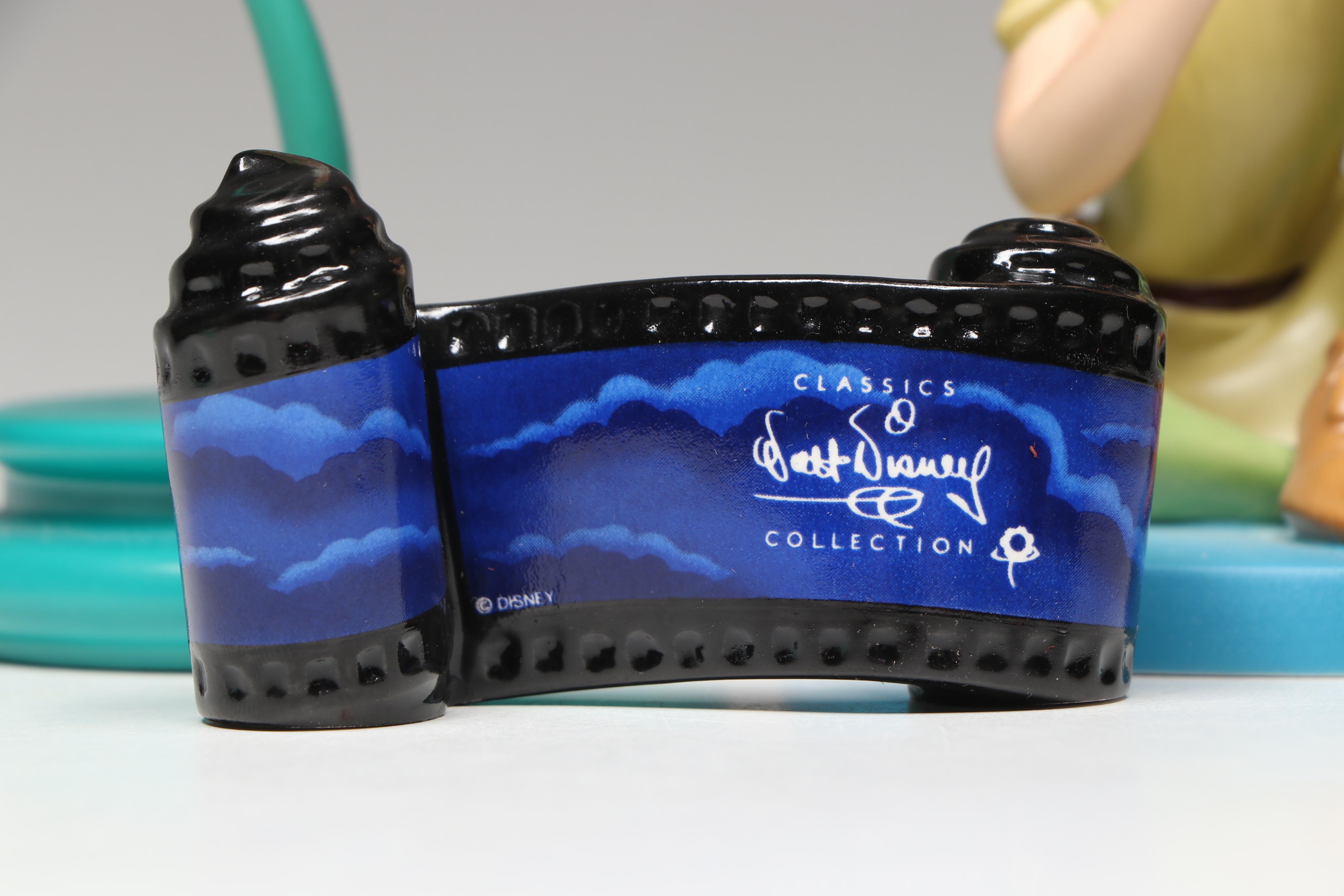 Disney Peter Pan "Forever Young" Figurine and Tinker Bell Ornament