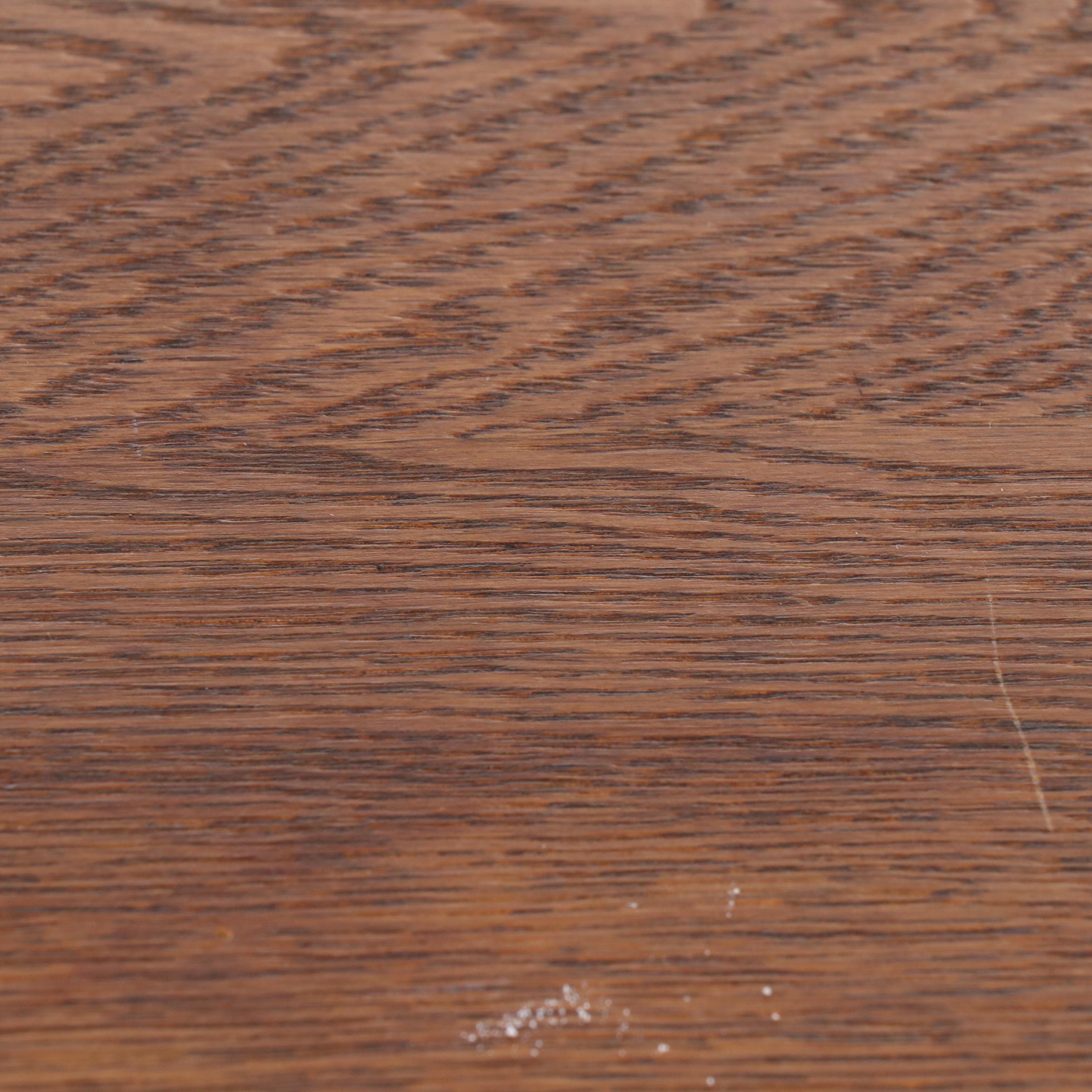 Antique Oak Display Cabinet