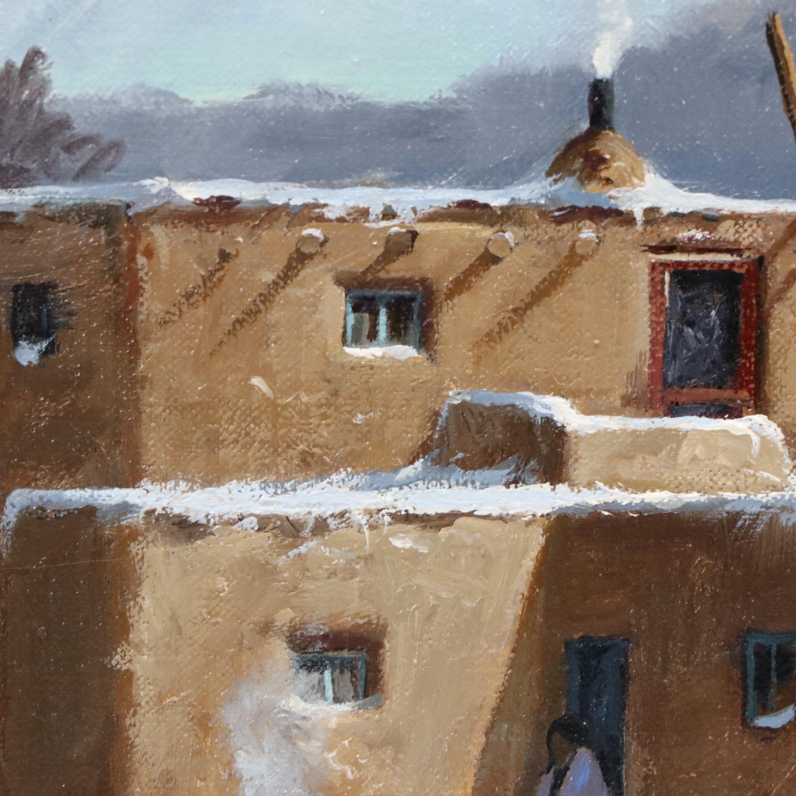 Joni Falk Oil Painting "Beginning a New Day"