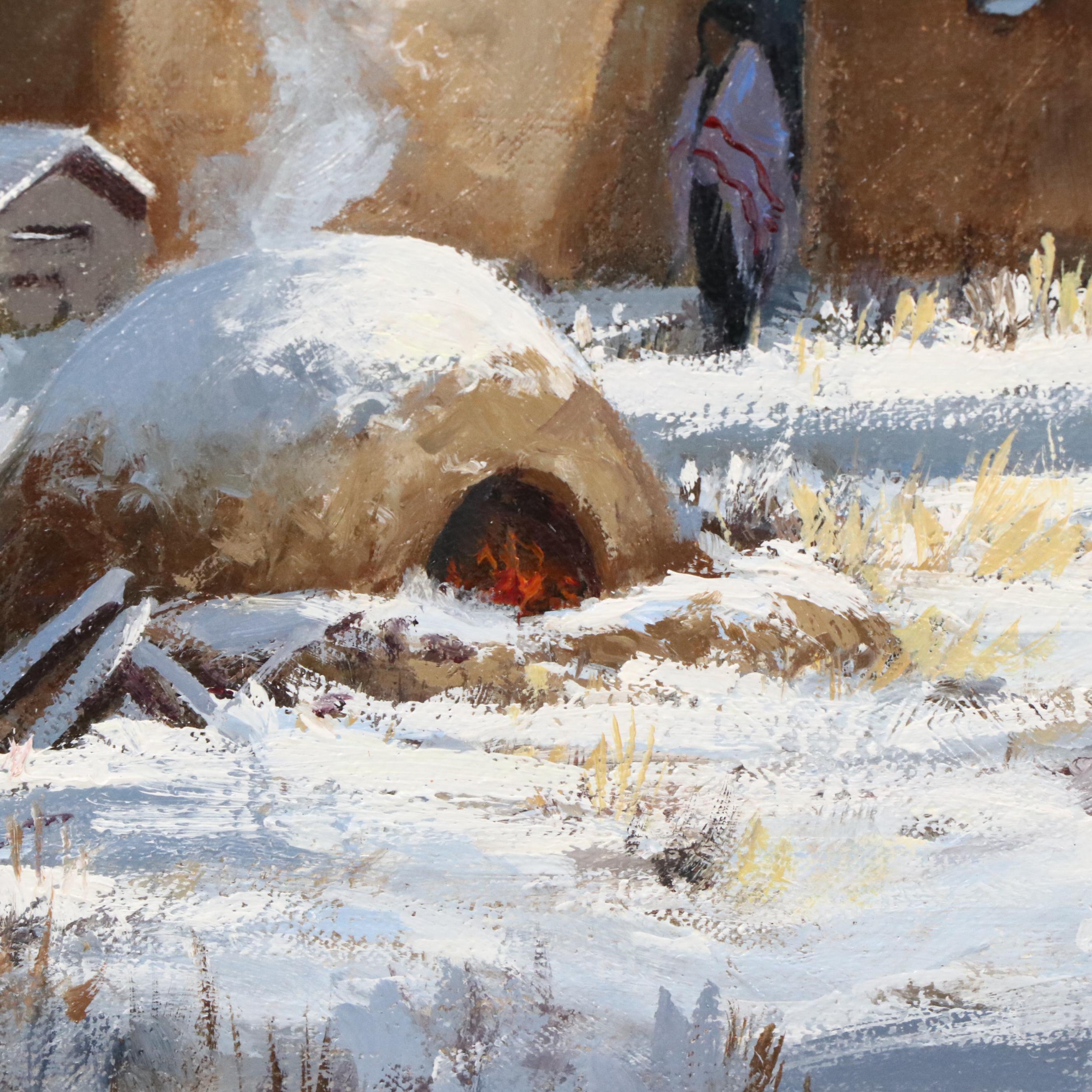 Joni Falk Oil Painting "Beginning a New Day"