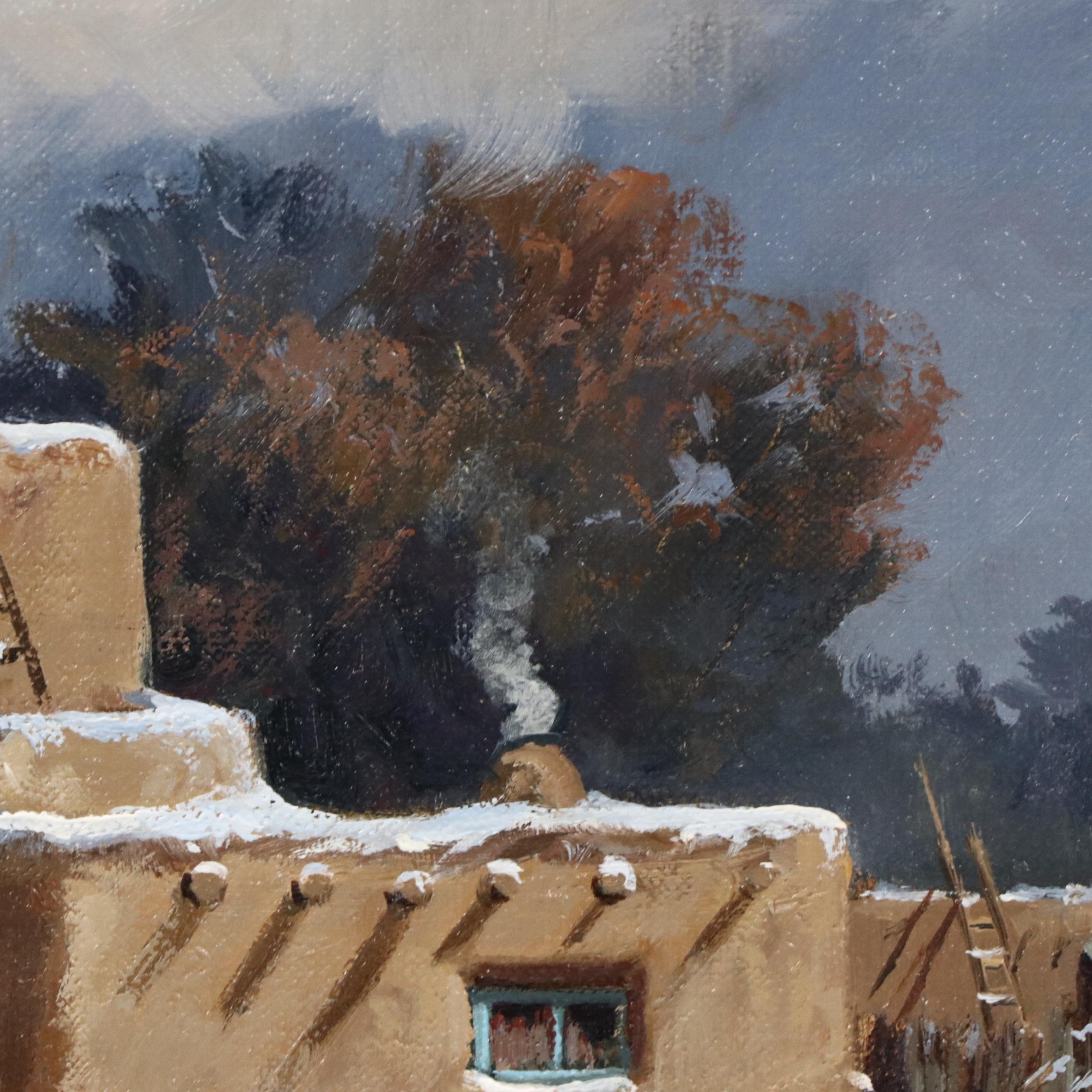 Joni Falk Oil Painting "Beginning a New Day"