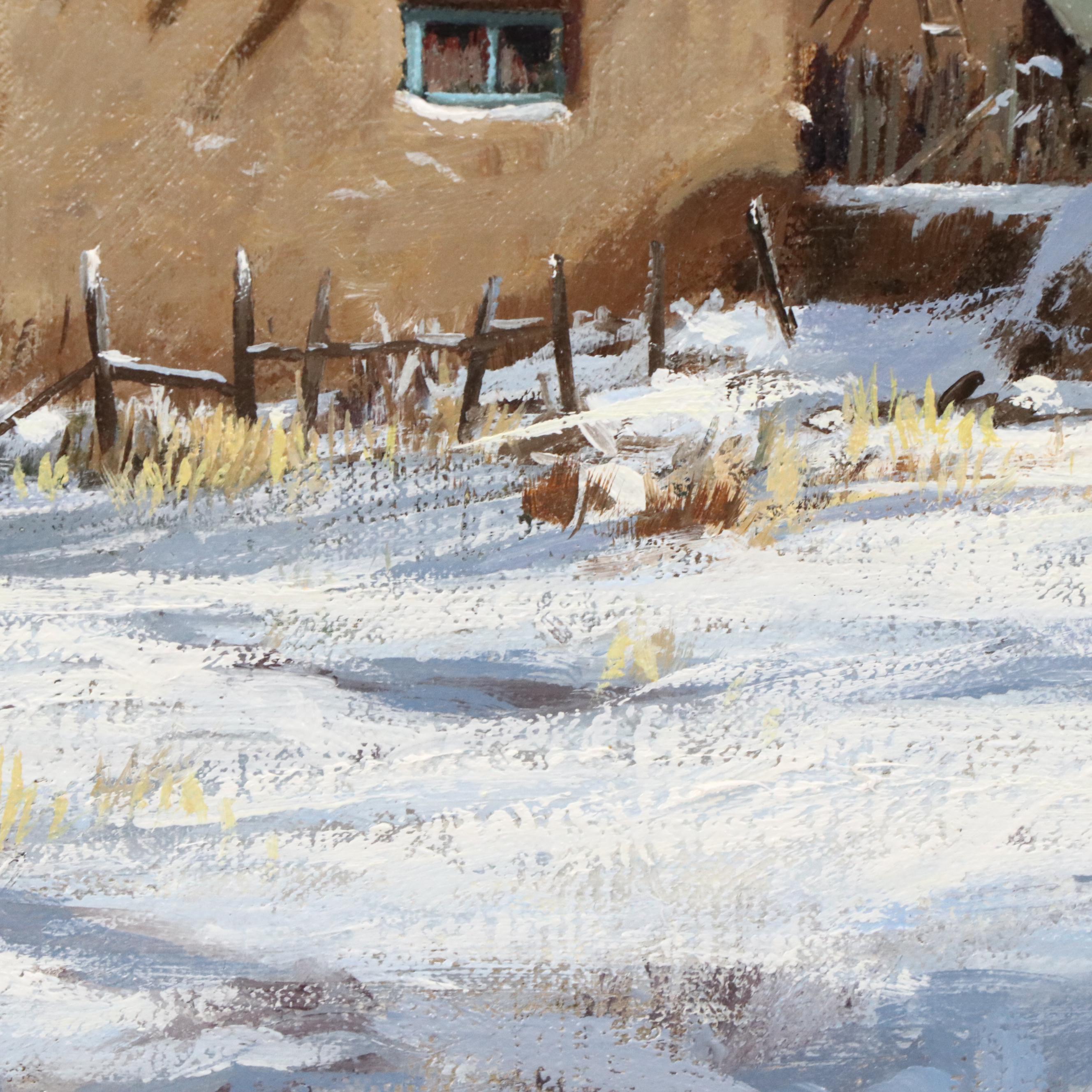 Joni Falk Oil Painting "Beginning a New Day"