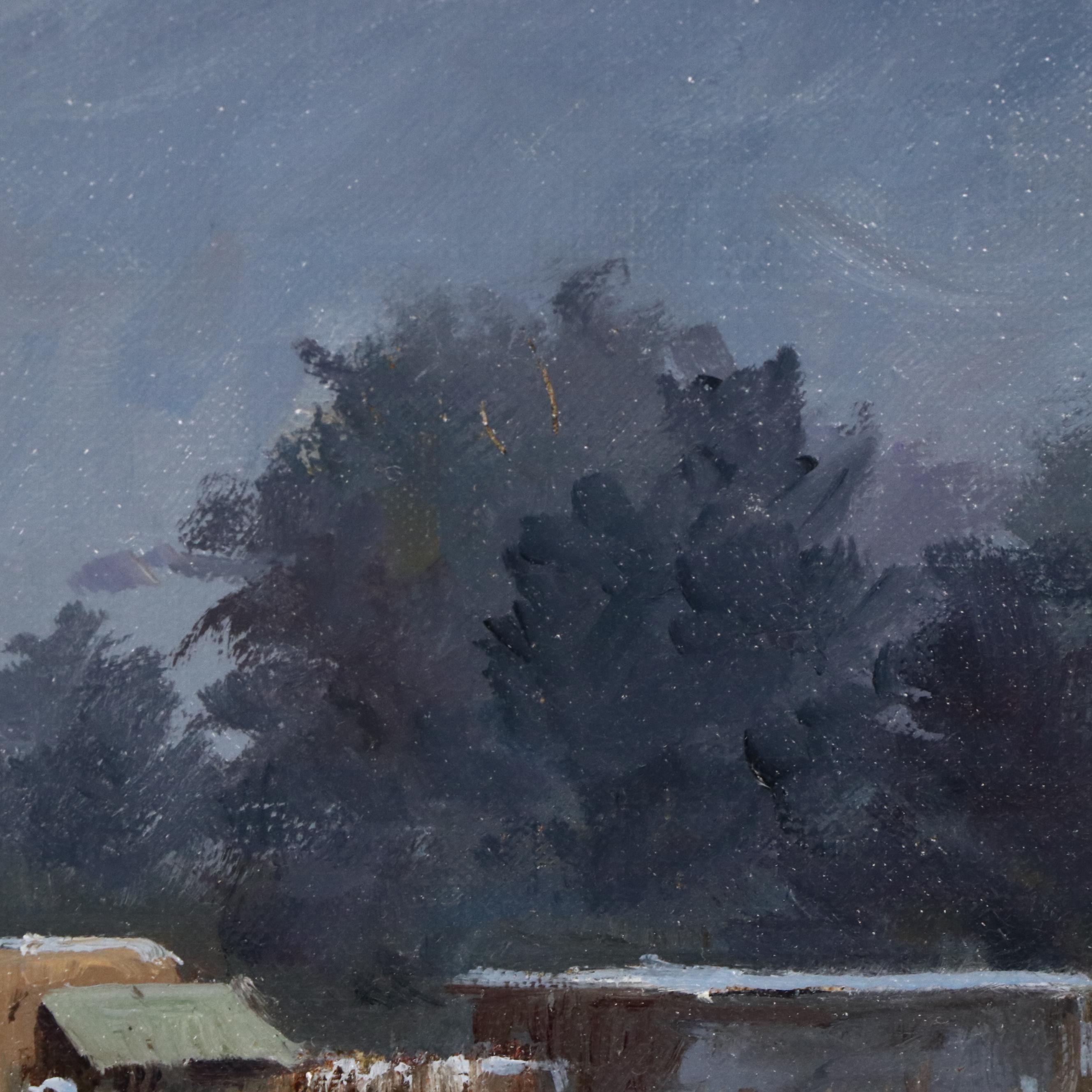 Joni Falk Oil Painting "Beginning a New Day"