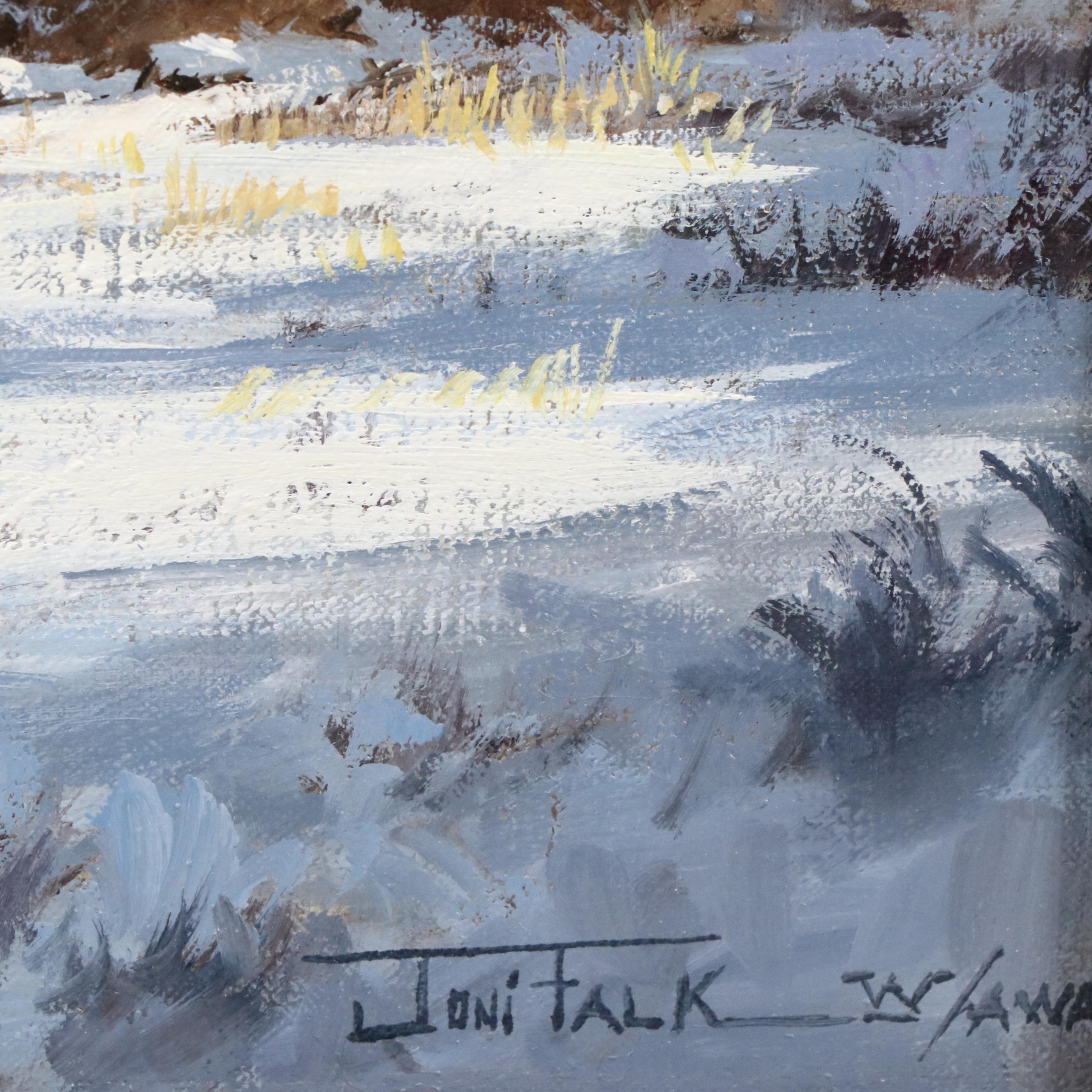 Joni Falk Oil Painting "Beginning a New Day"