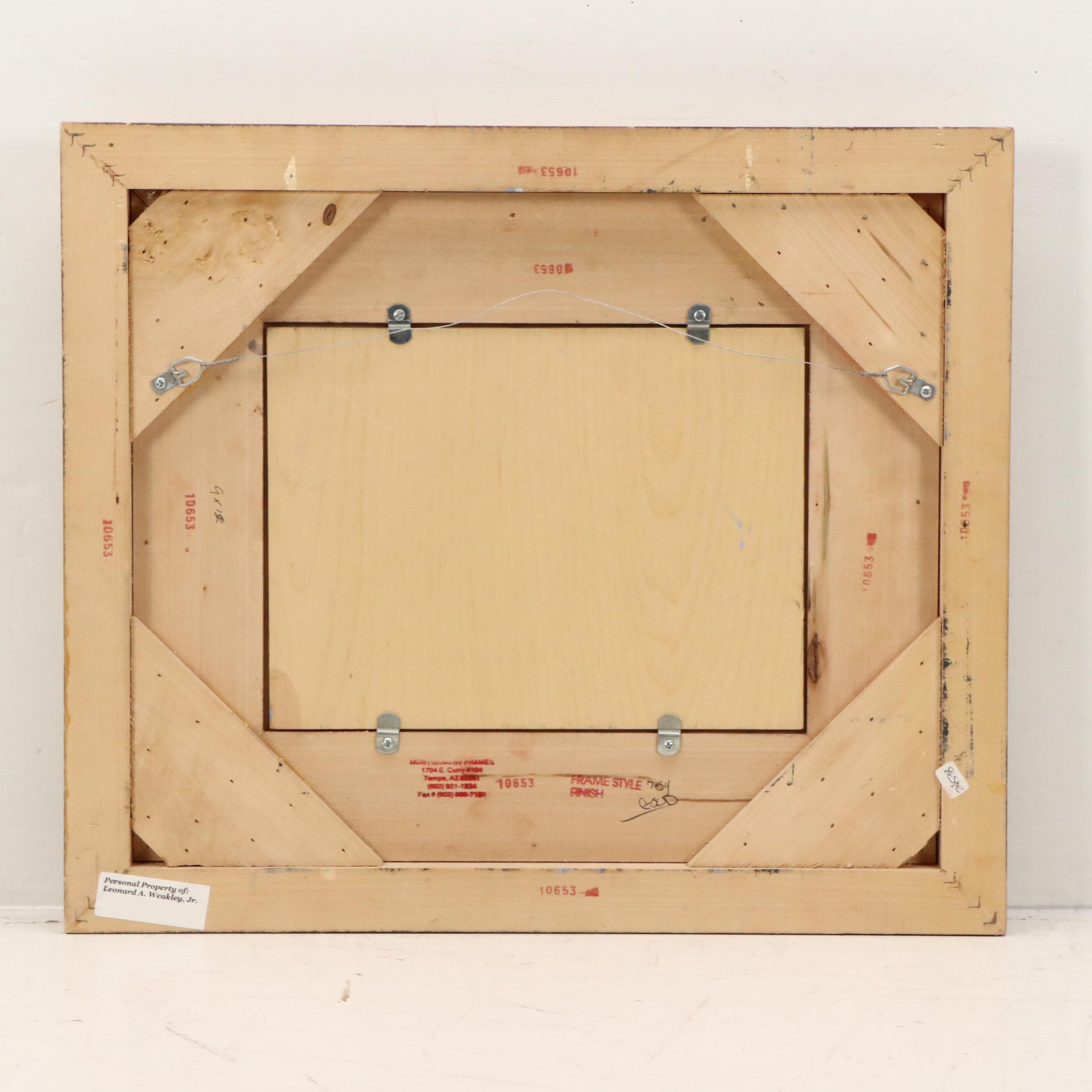 Joni Falk Oil Painting "Beginning a New Day"