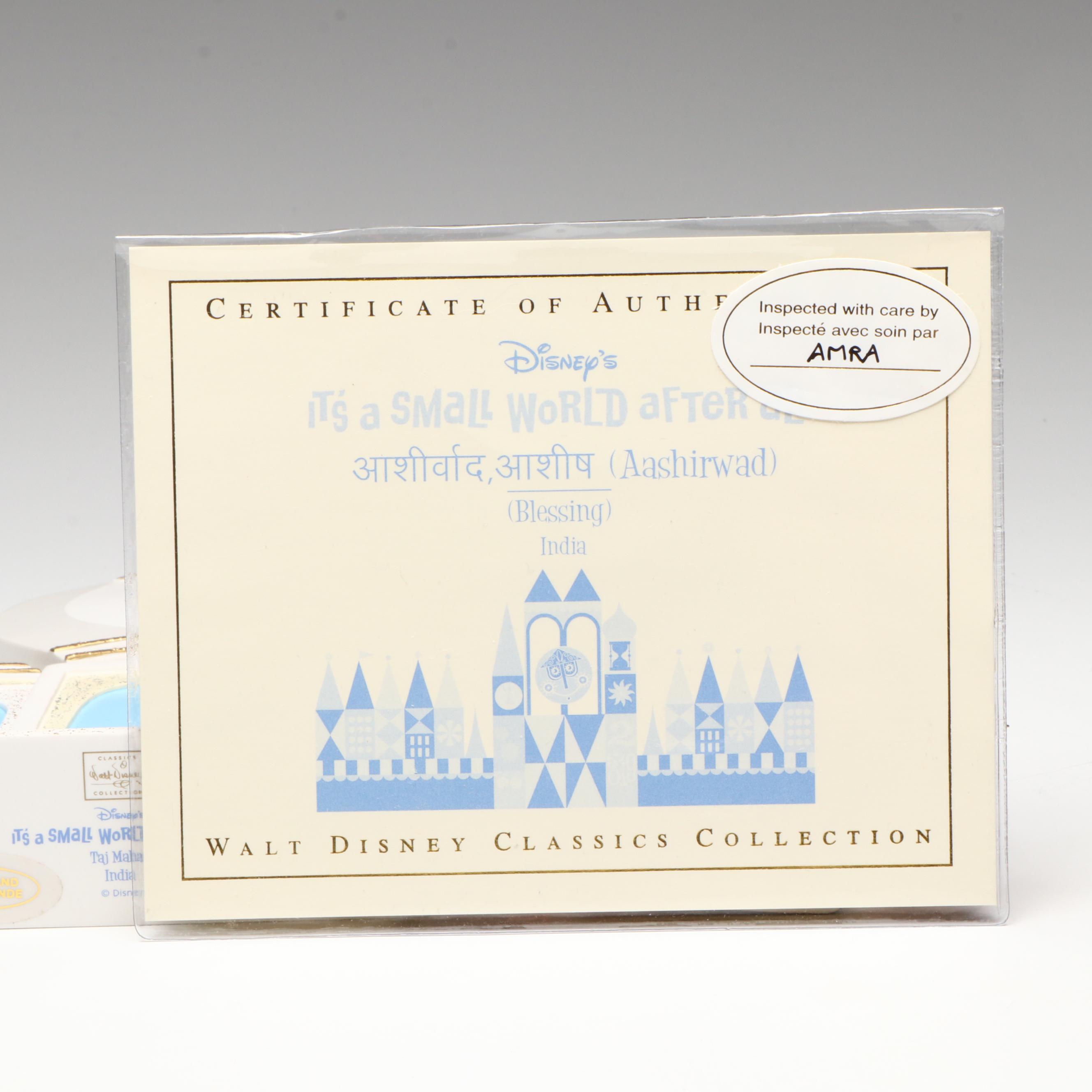 Disney It's a Small World after all "Aashirwad" India Figurines