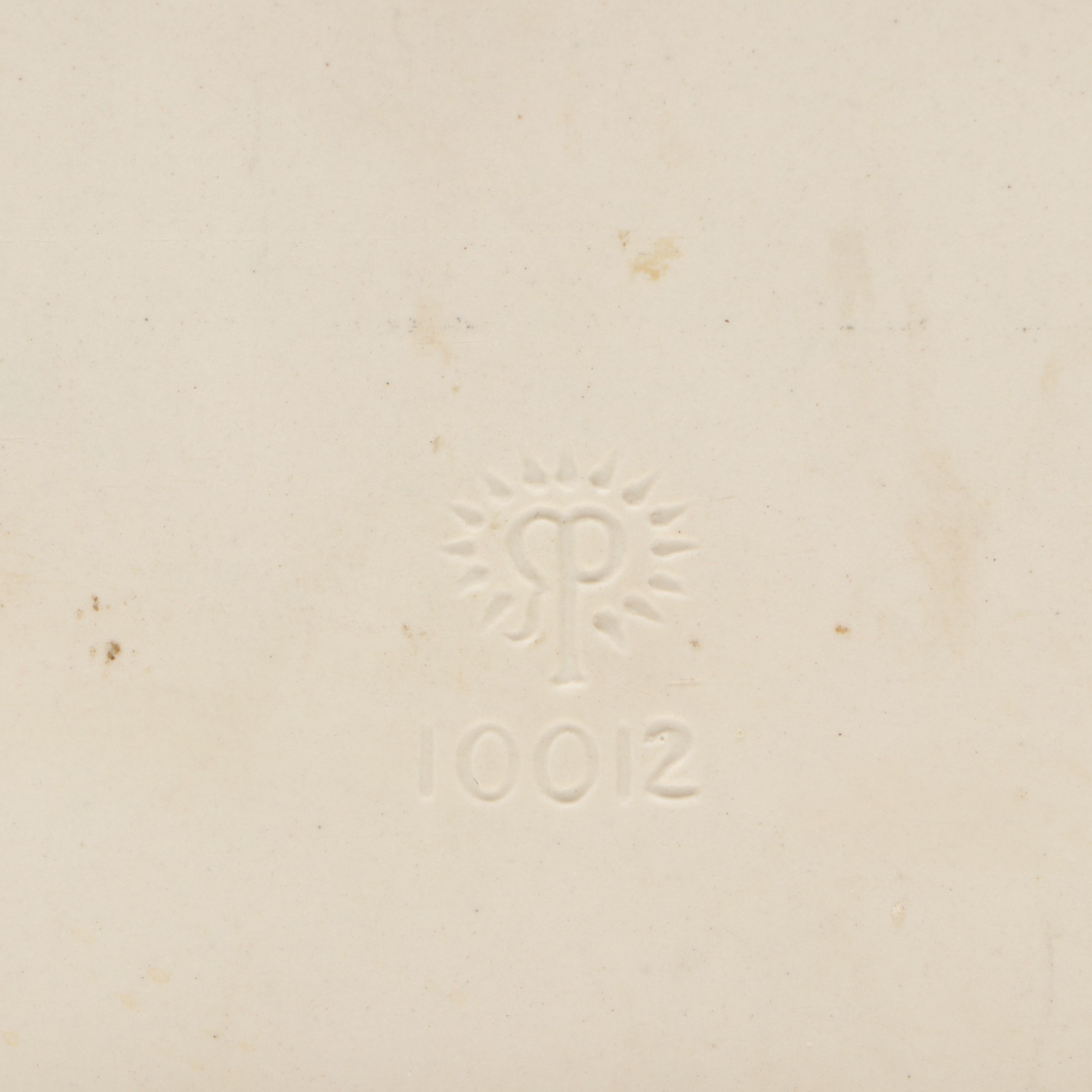 Rookwood Pottery Matte Glaze Production Tile, c. 1900