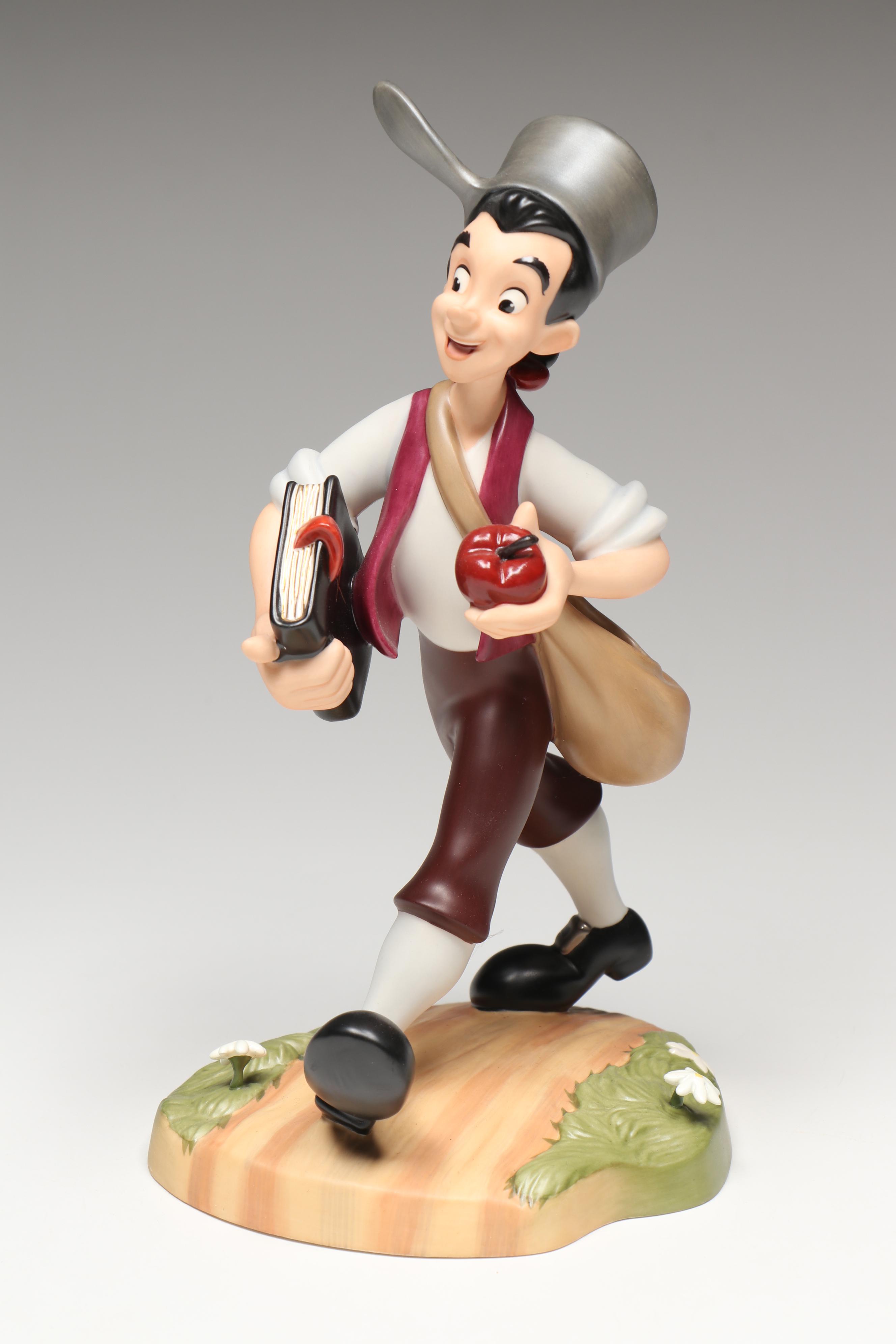 Disney Melody Time "Johnny Appleseed" American Folk Heroes Porcelain Figurine